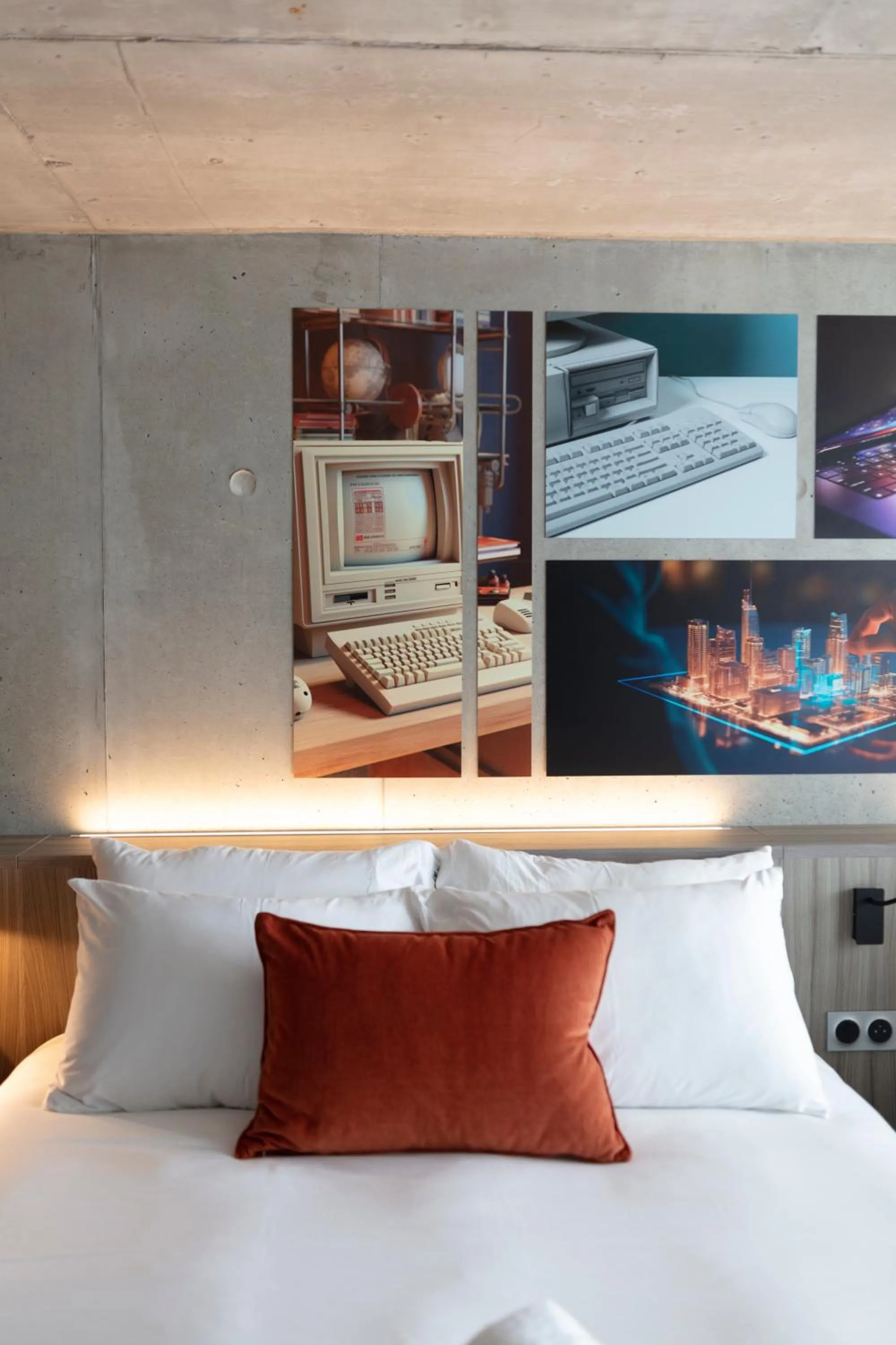 Bed in Ki Space Hotel & Spa - near Disneyland Paris