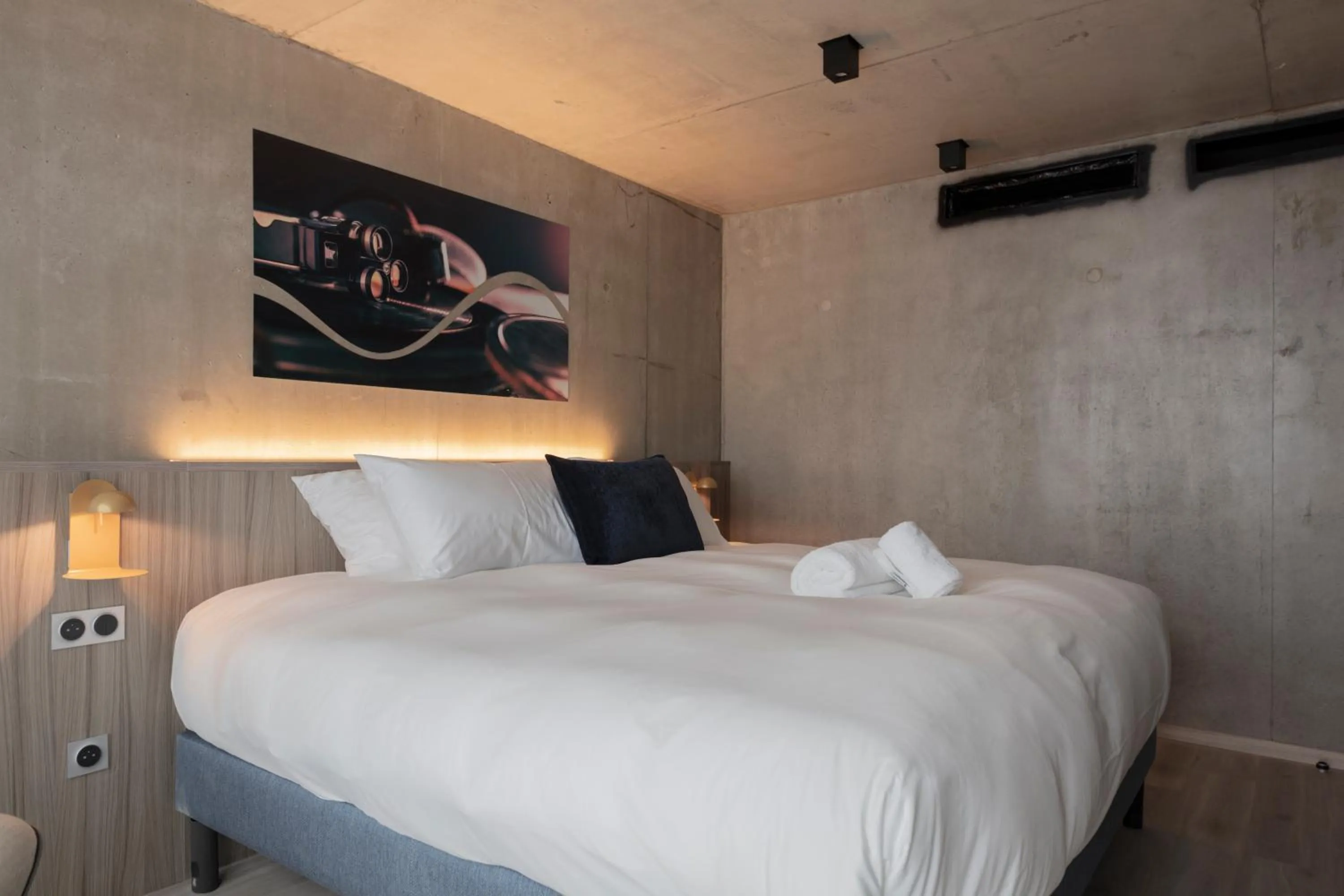 Bed in Ki Space Hotel & Spa - near Disneyland Paris