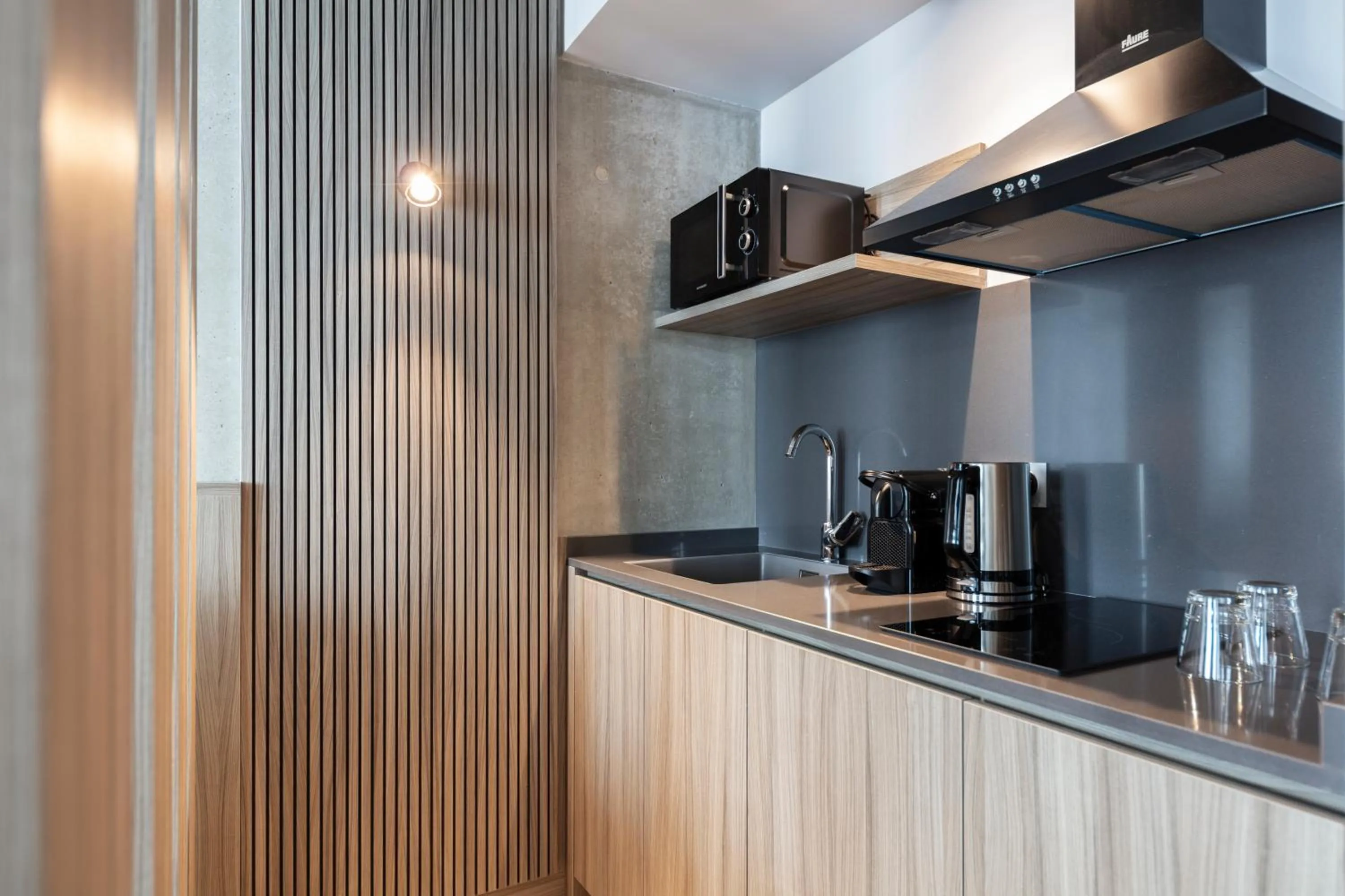 Kitchen or kitchenette in Ki Space Hotel & Spa - near Disneyland Paris