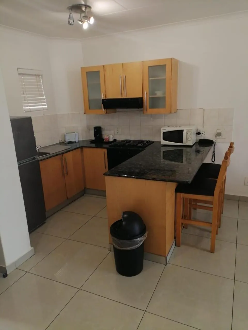 Kitchen or kitchenette in Airport Inn and Suites