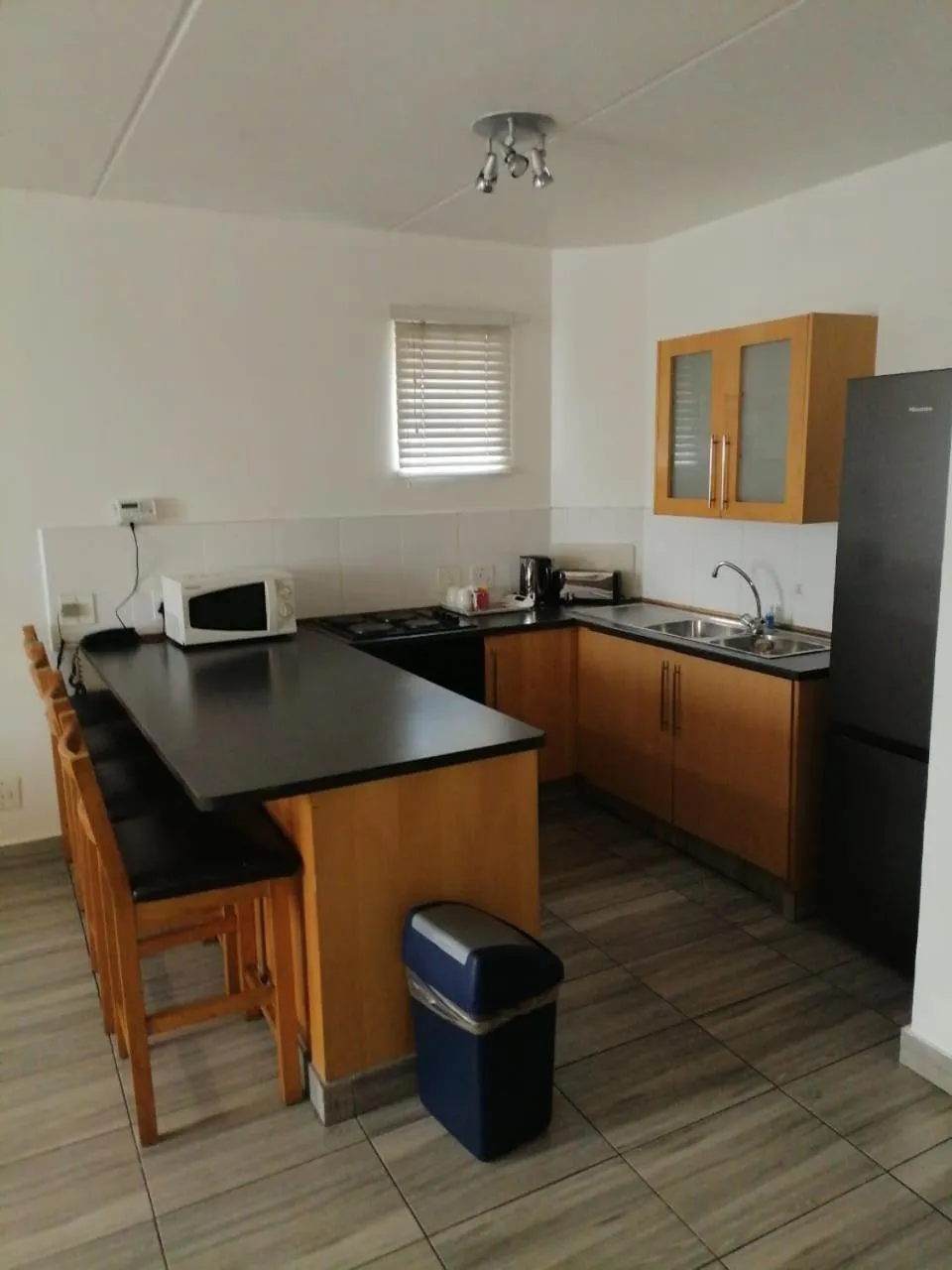 Kitchen or kitchenette in Airport Inn and Suites