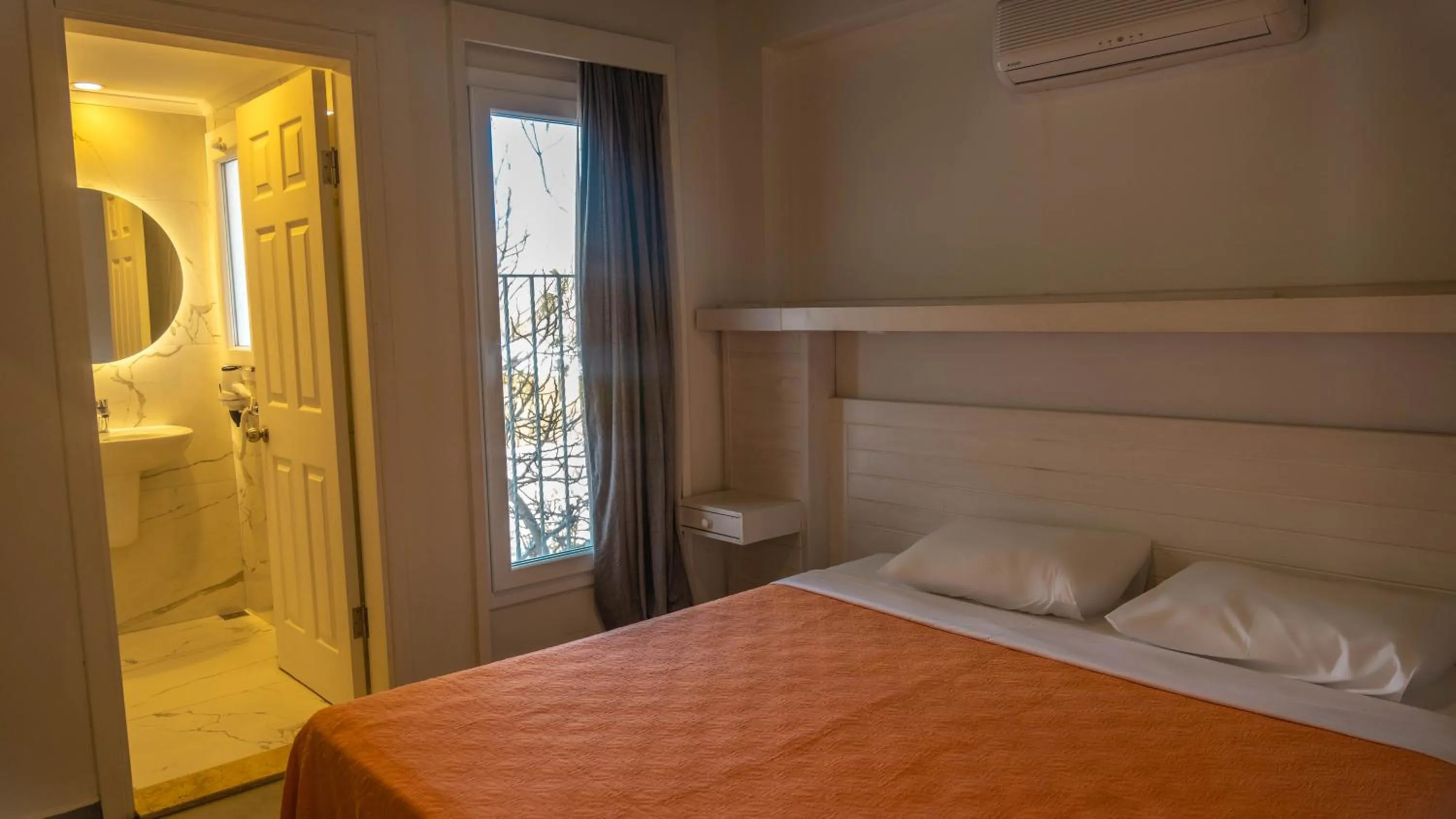 Bed in Muskebi Apart Otel