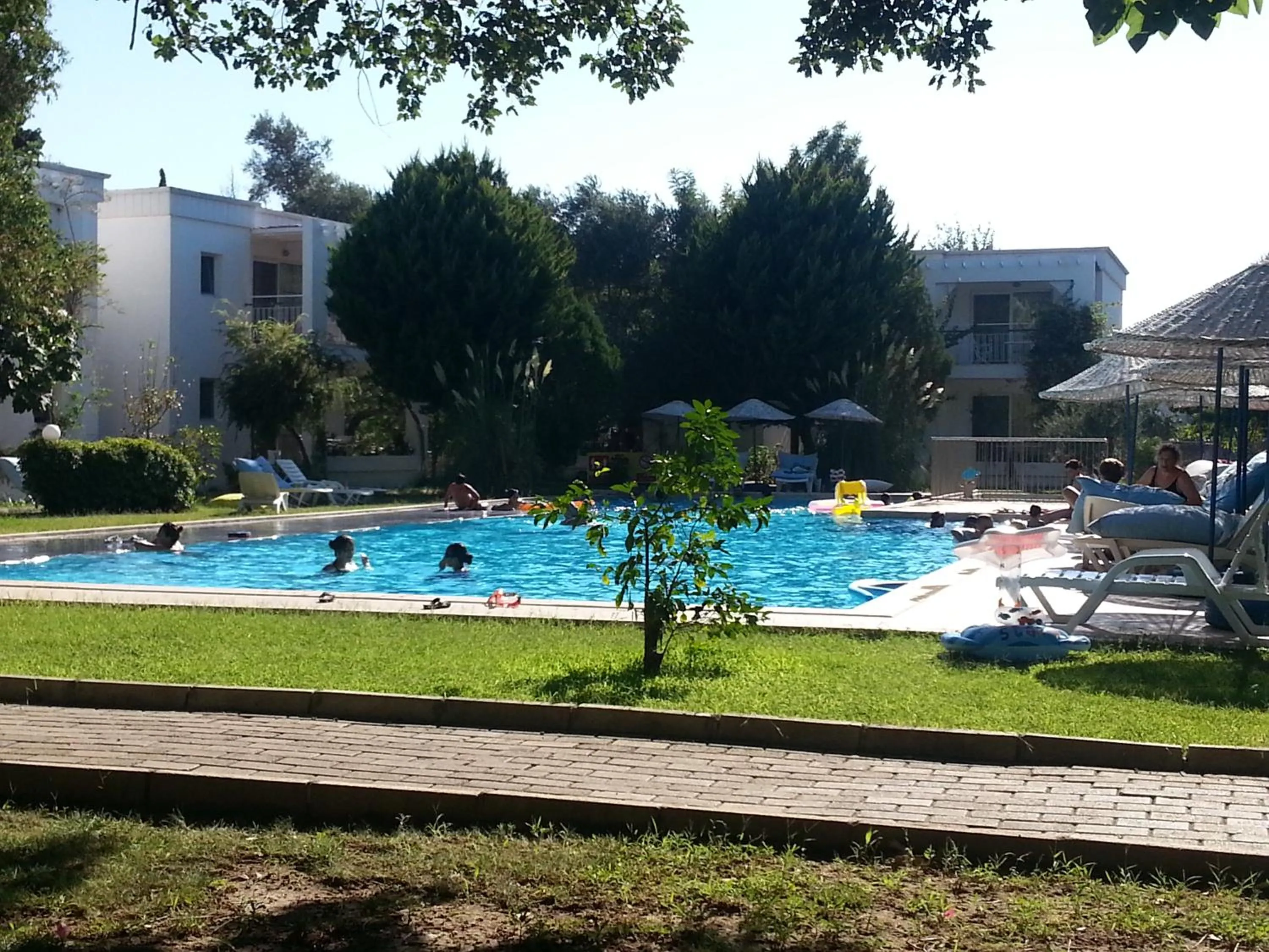 Swimming pool in Muskebi Apart Otel