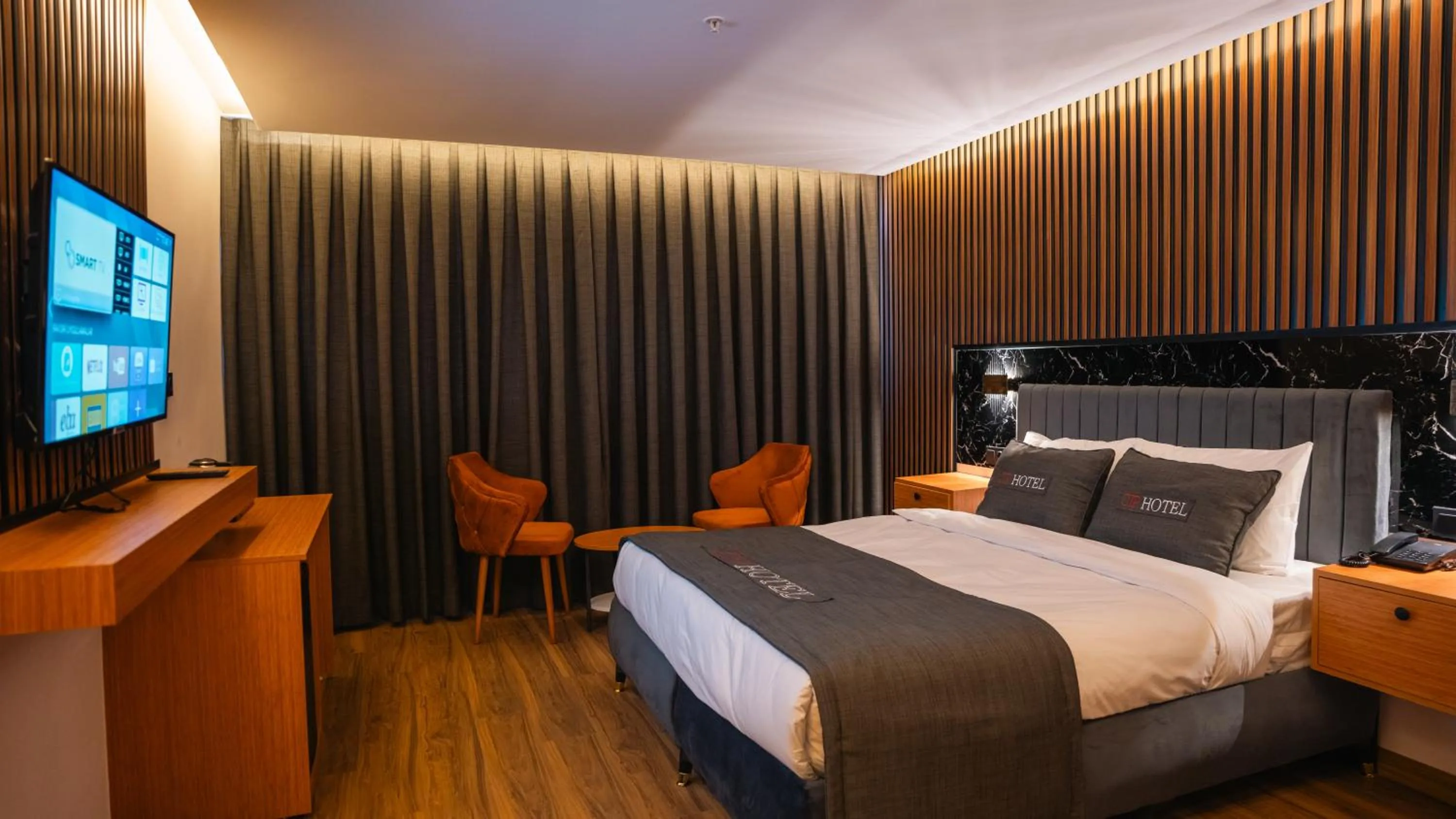 Communal lounge/ TV room, Bed in Cip Hotel & Spa - İstanbul Bakırköy City Center
