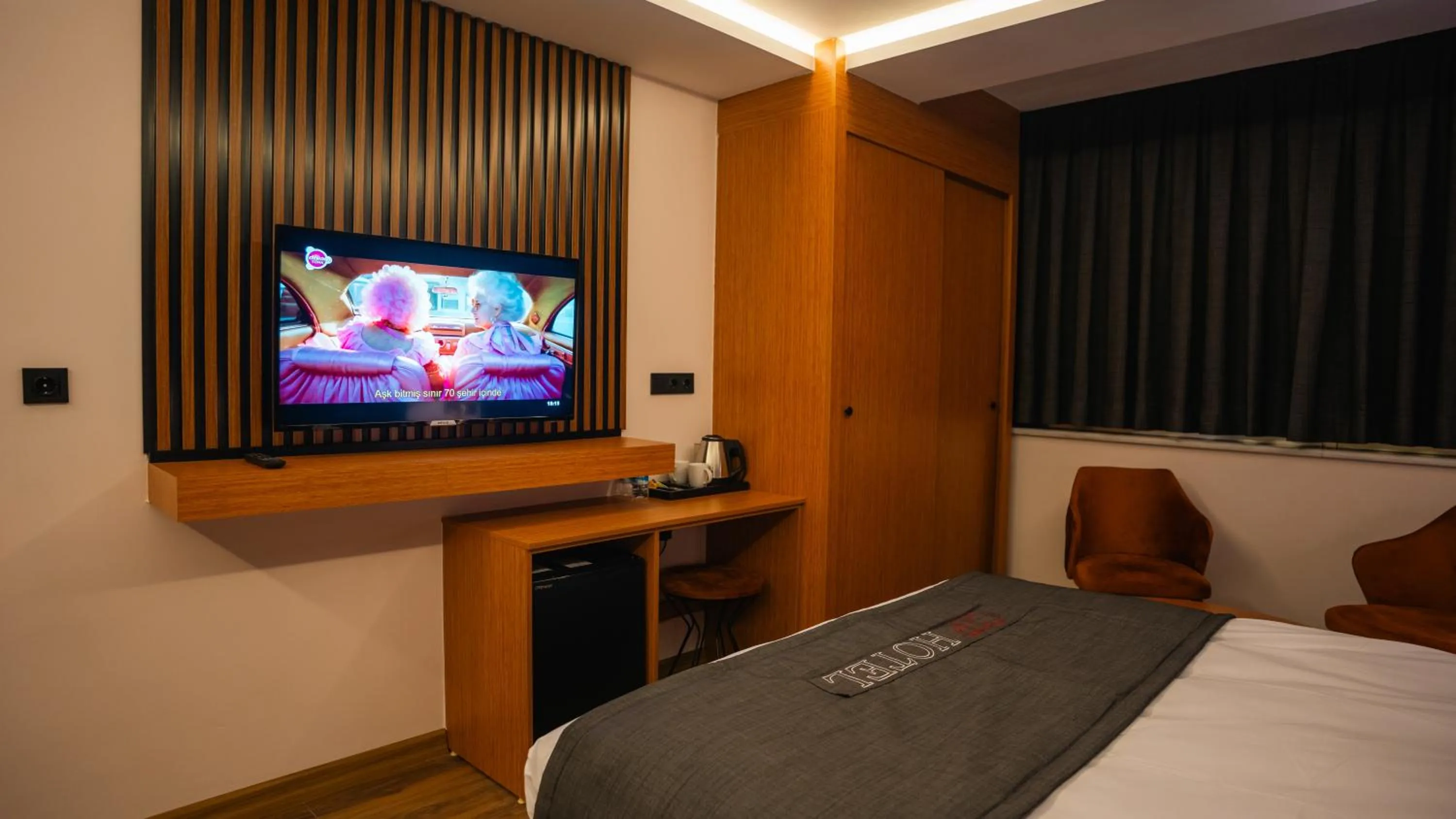 Communal lounge/ TV room, Bed in Cip Hotel & Spa - İstanbul Bakırköy City Center