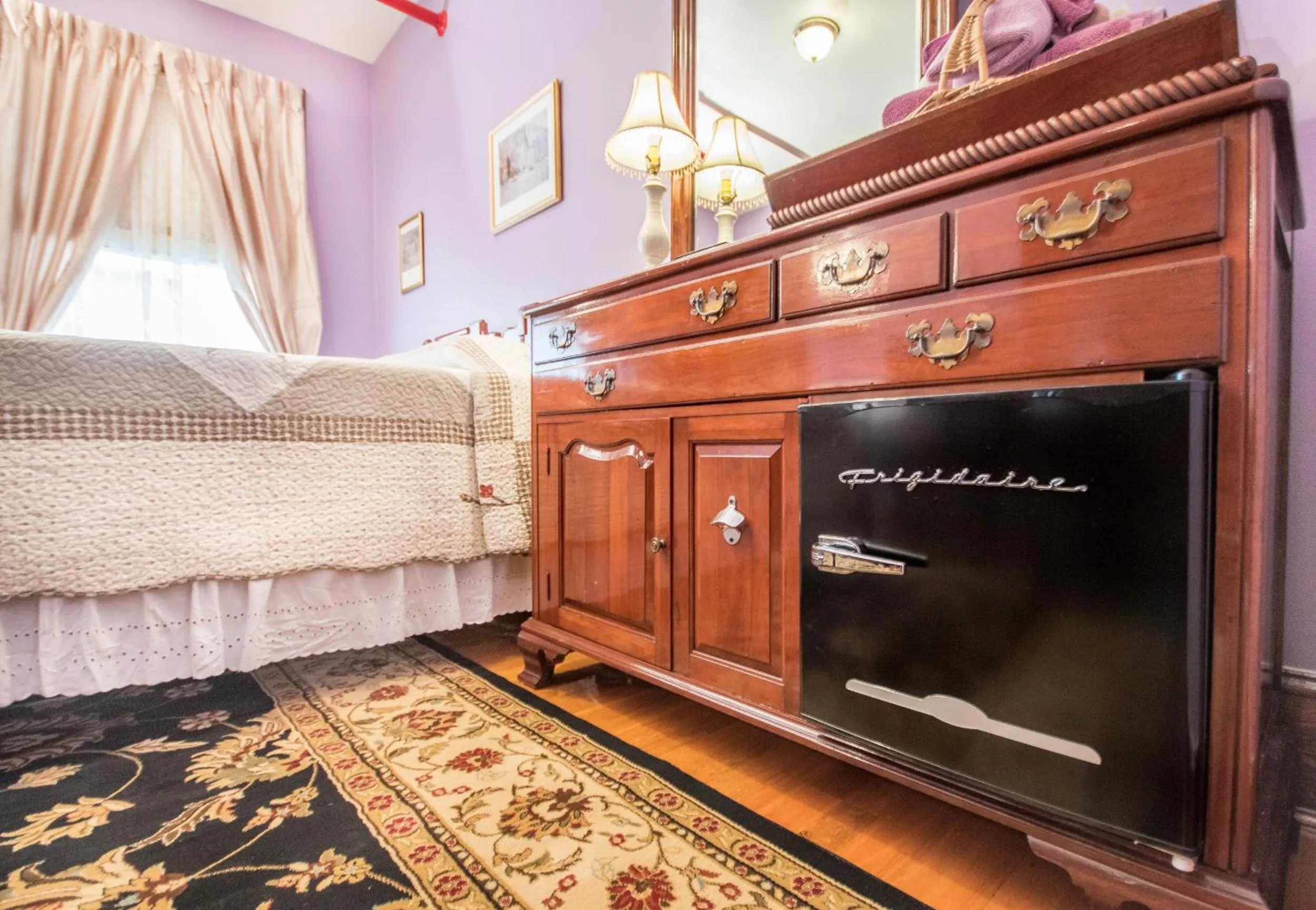 Decorative detail in The Edgewater Hotel