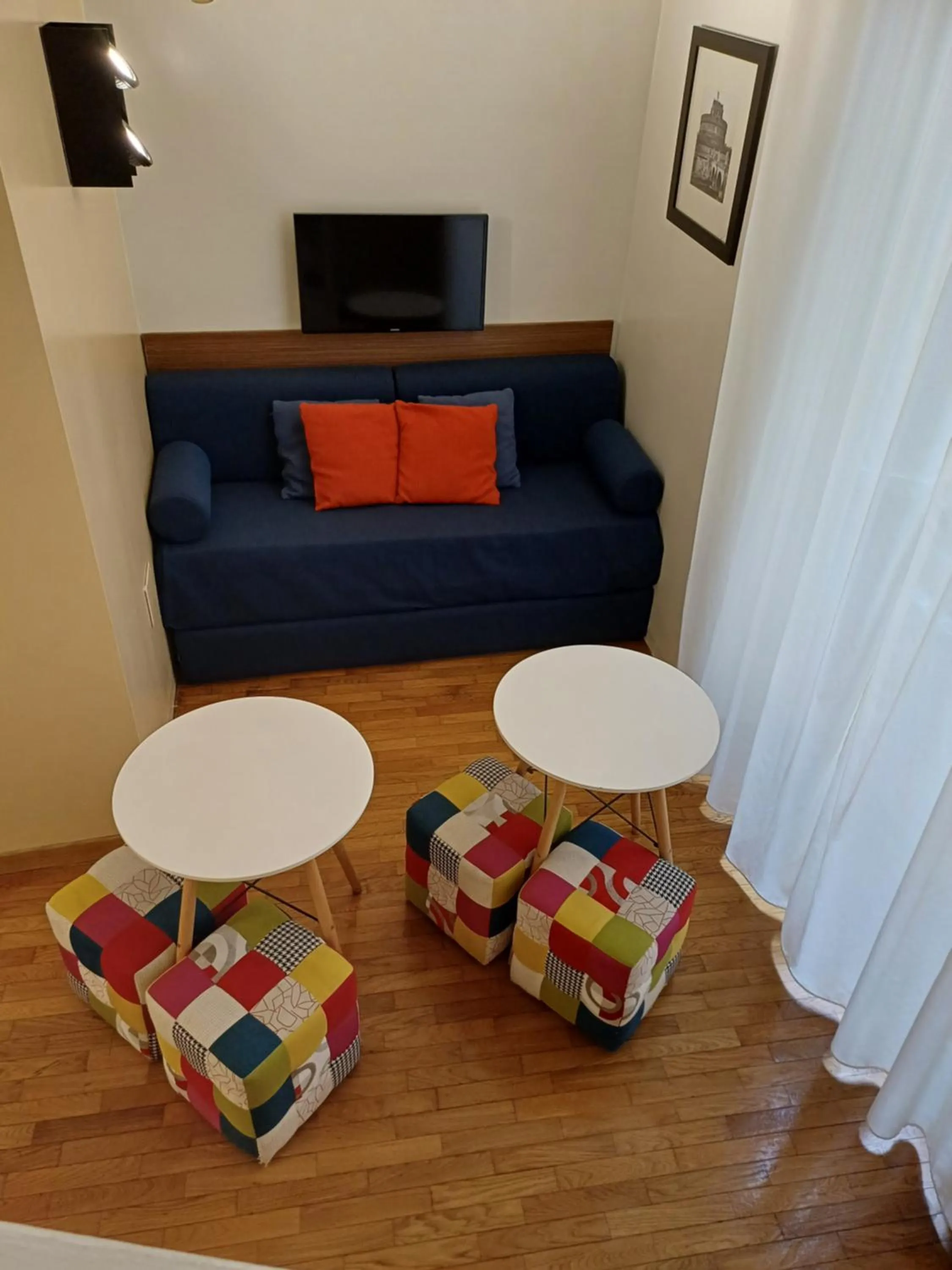 Seating area in Assunta Domus