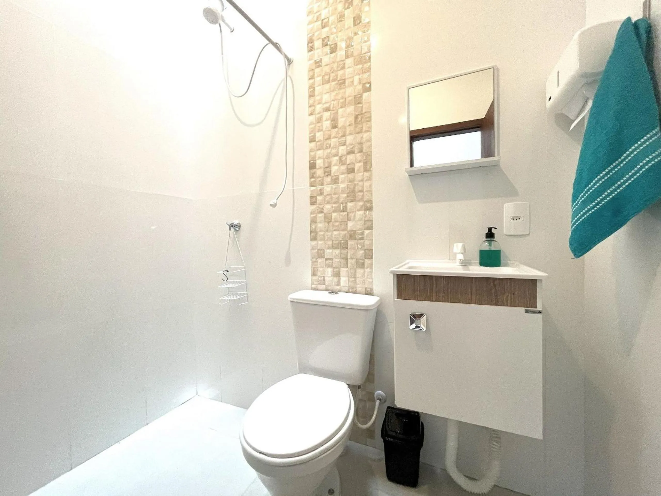 Toilet in Apenas 700m do mar e 25min do Beto Carrero