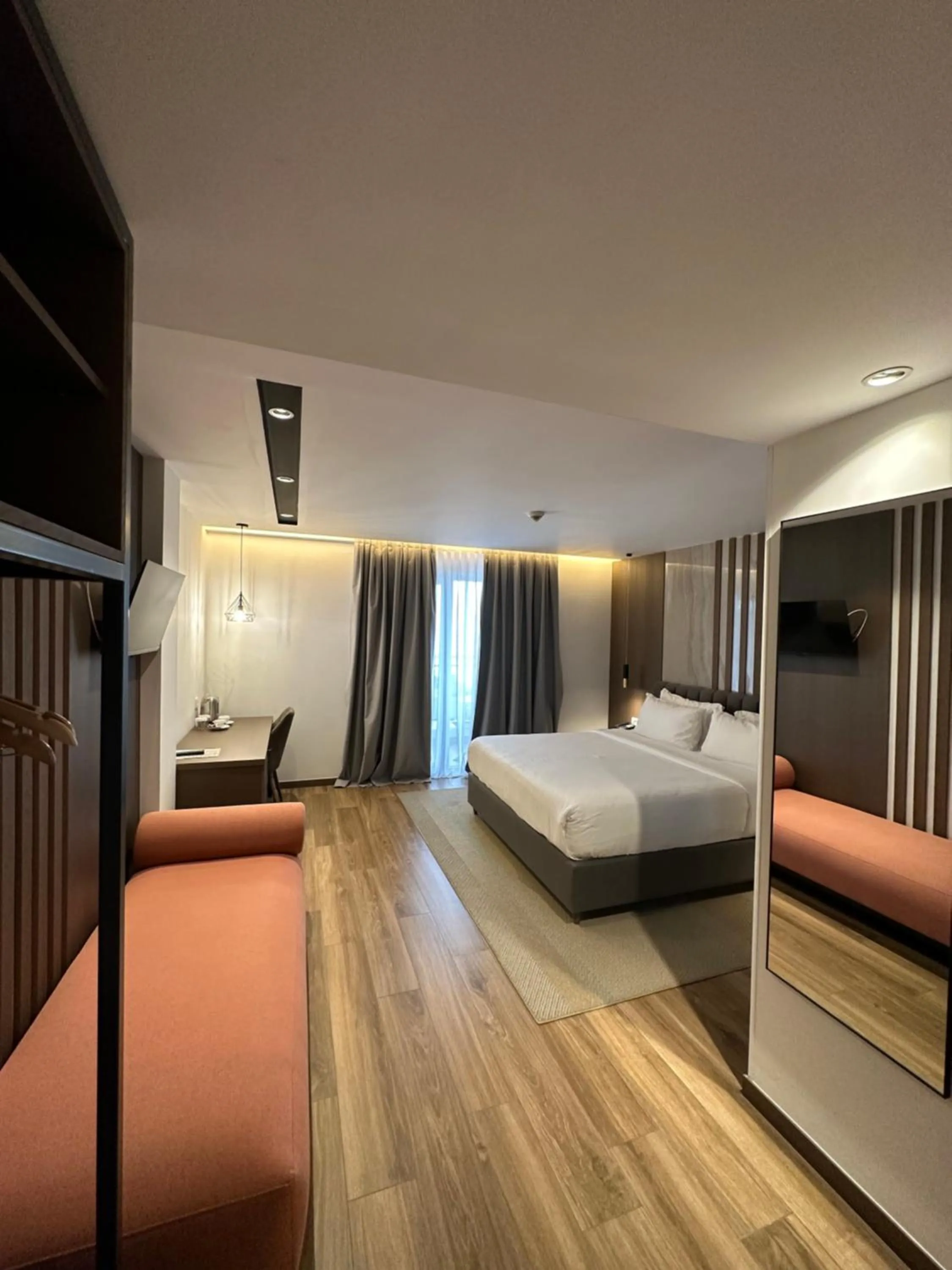 Bed in Klajdi Resort & SPA