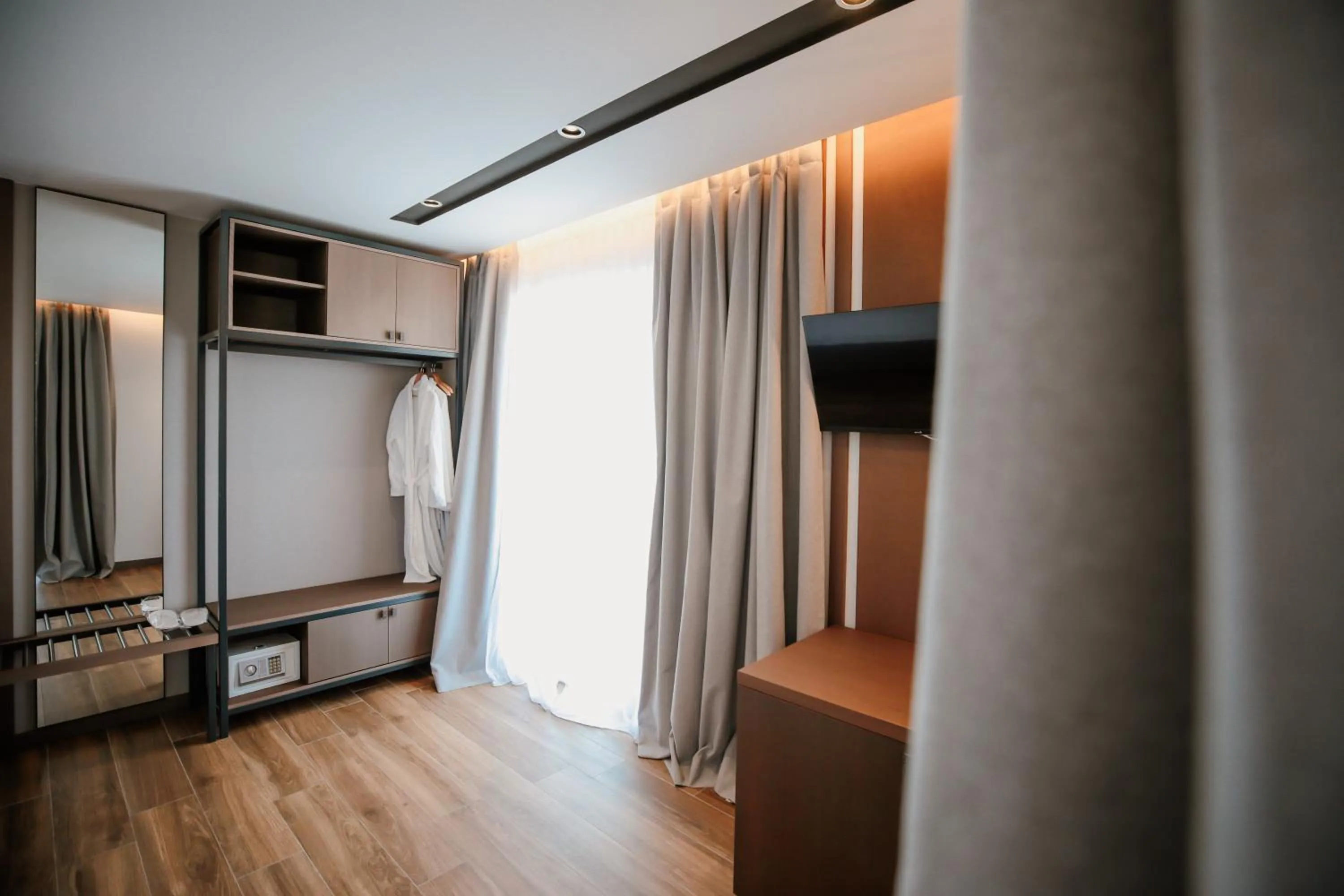 Bed in Klajdi Resort & SPA