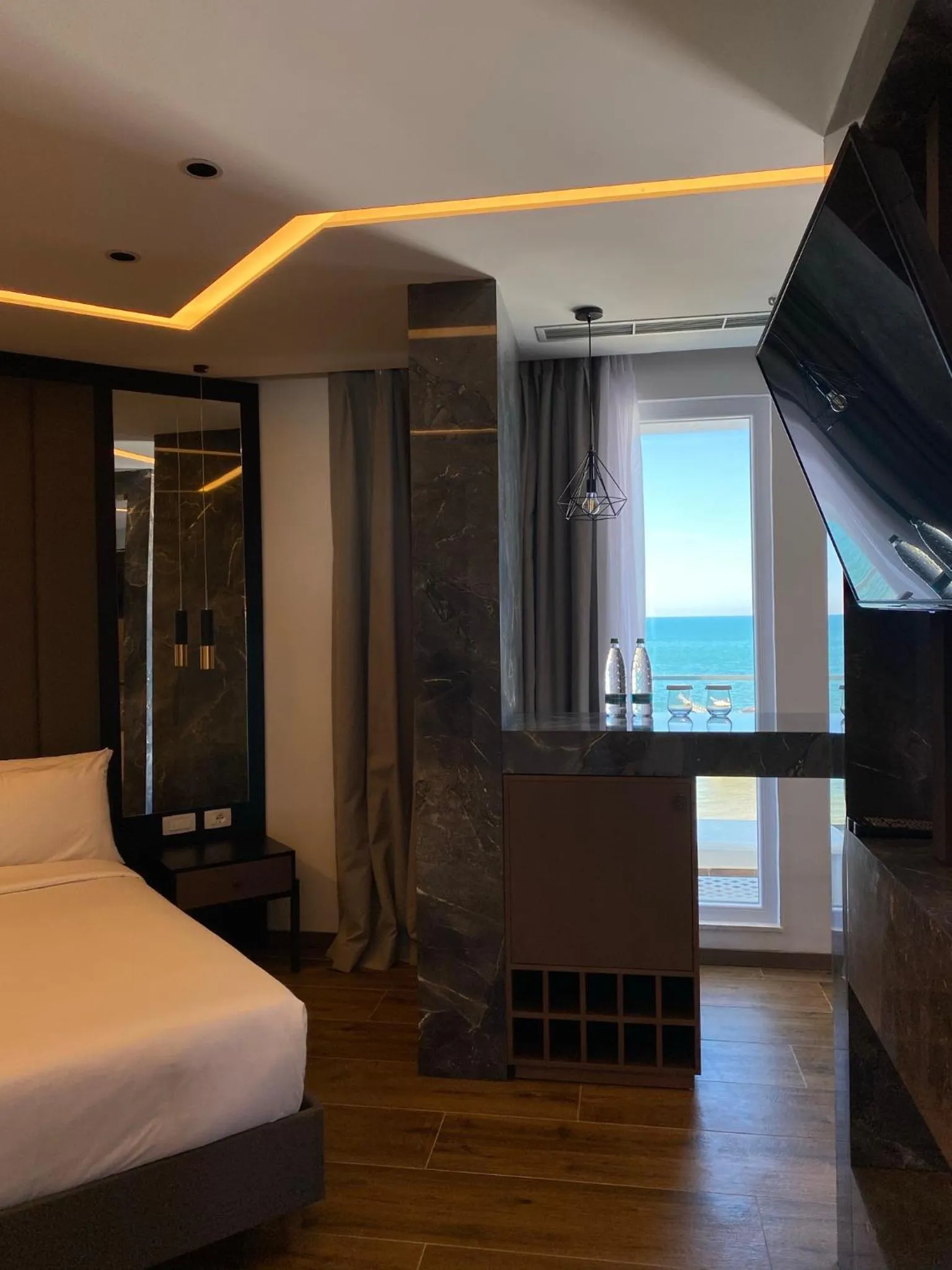 Photo of the whole room, Bed in Klajdi Resort & SPA