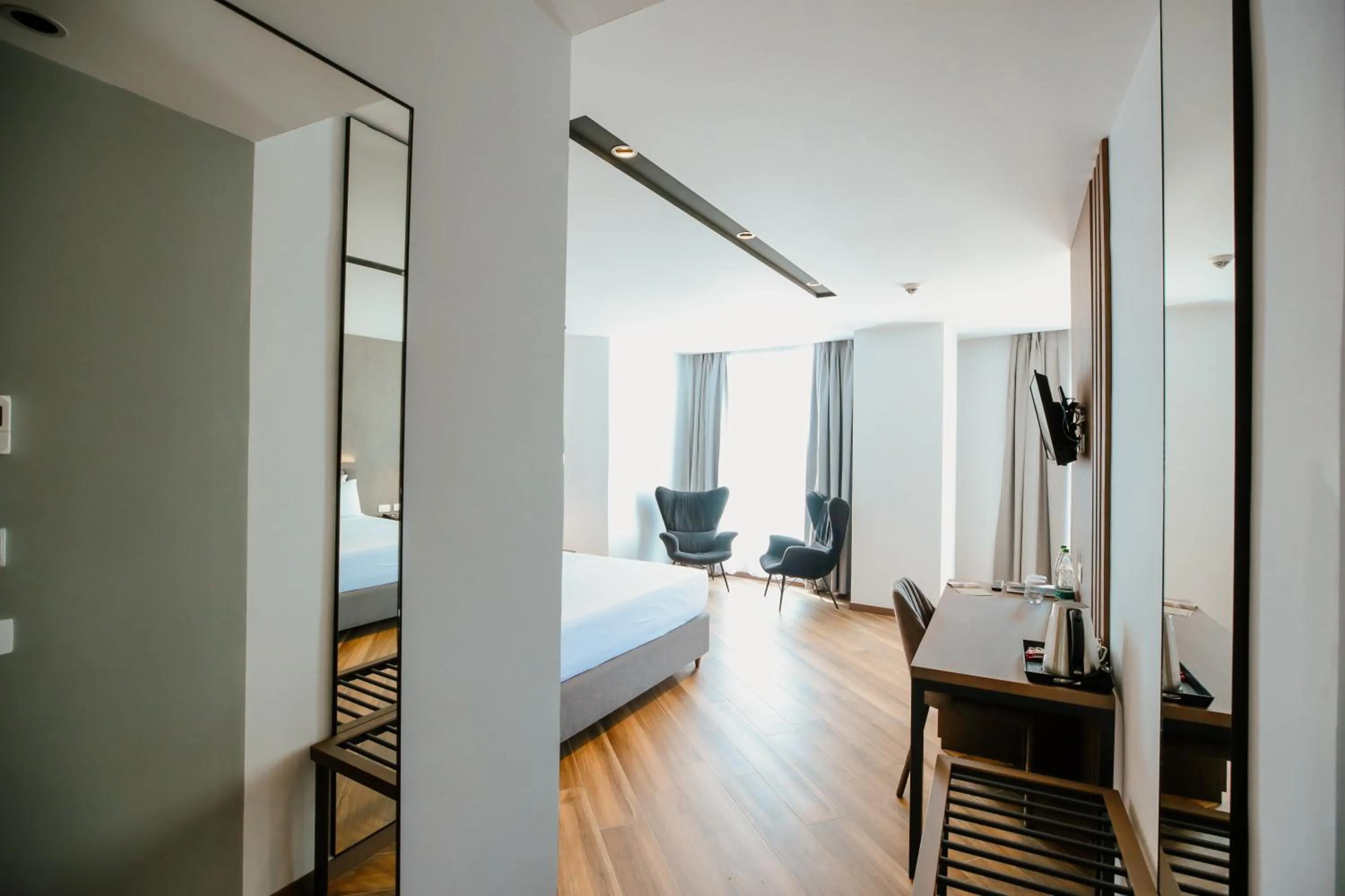 Photo of the whole room, Bed in Klajdi Resort & SPA