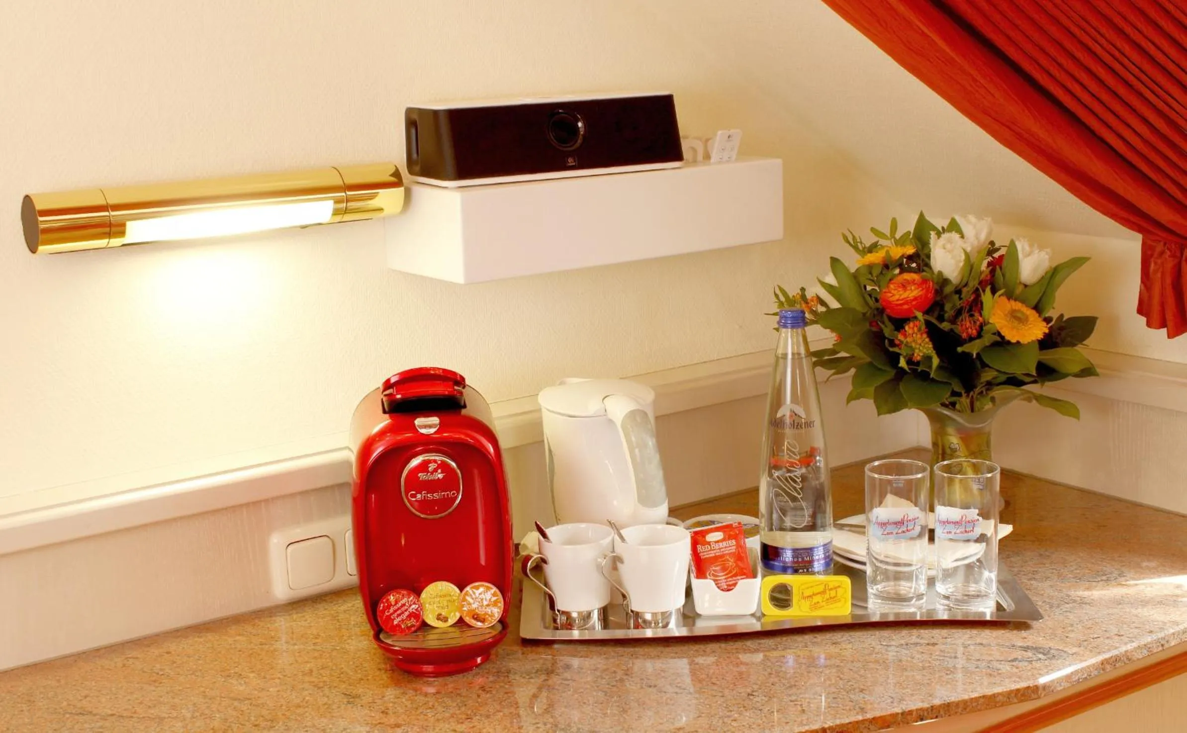 Coffee/tea facilities in AppartementPension Zum Zacherl