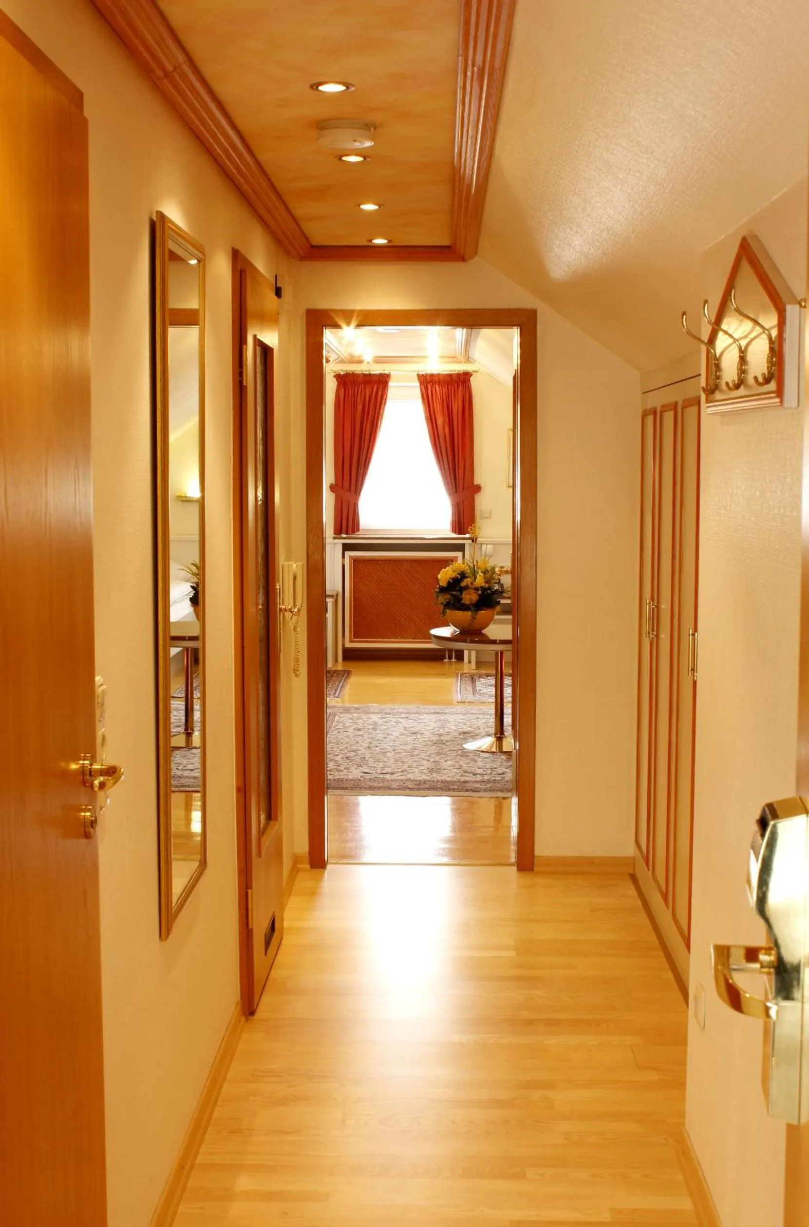 Decorative detail, Bed in AppartementPension Zum Zacherl