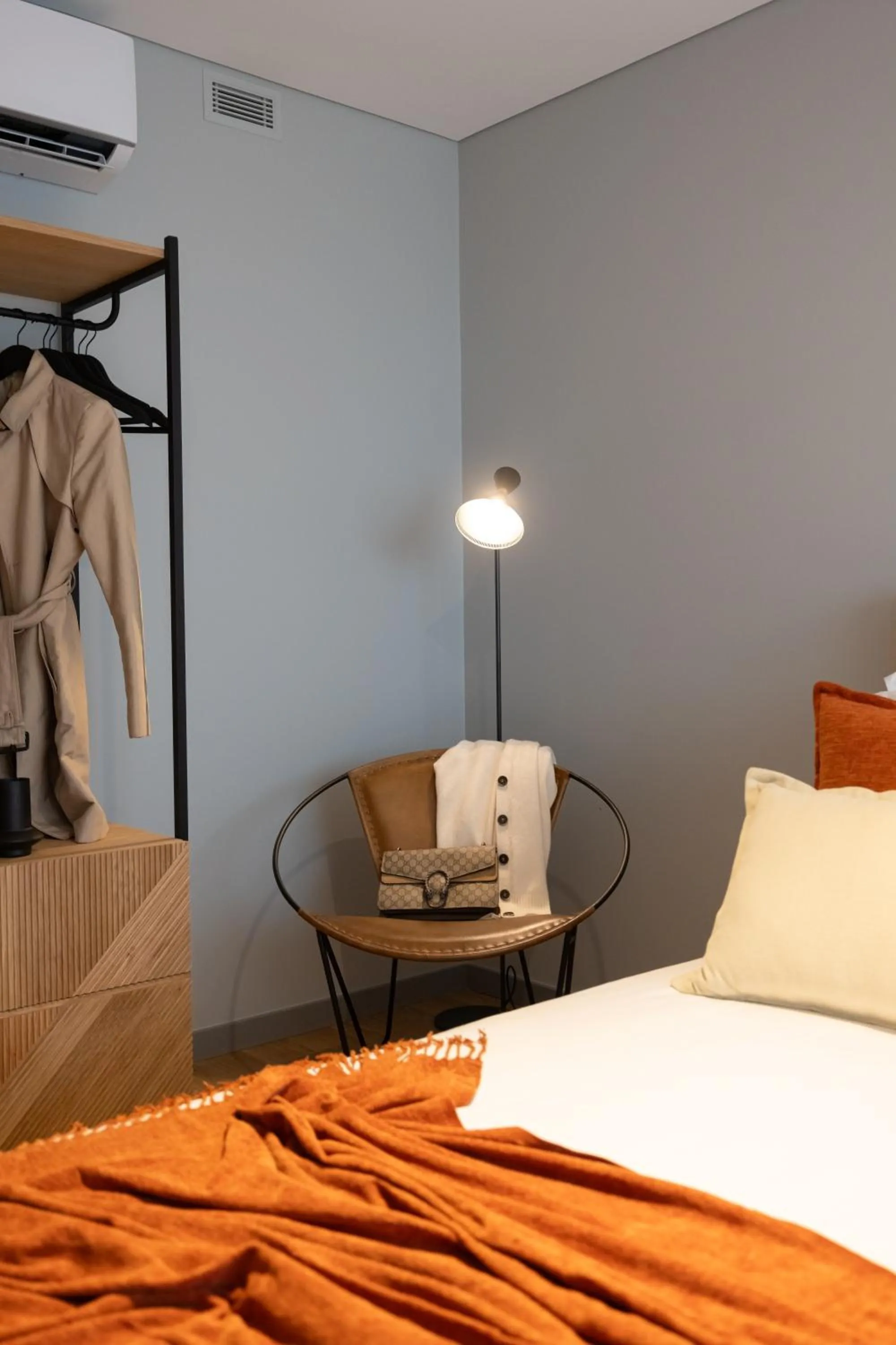 Bed in Nôma Living Icon Apartments