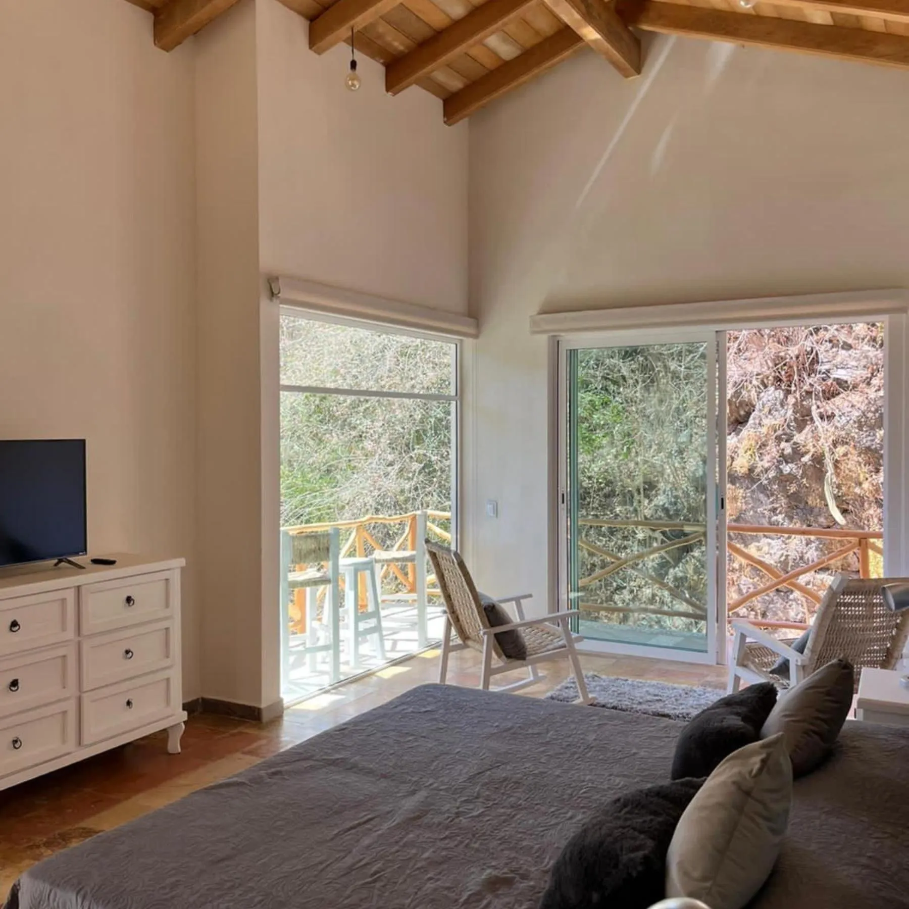 Bed in La Dulce Vista Hotel & Villas - Sierra Madre Puerto Vallarta