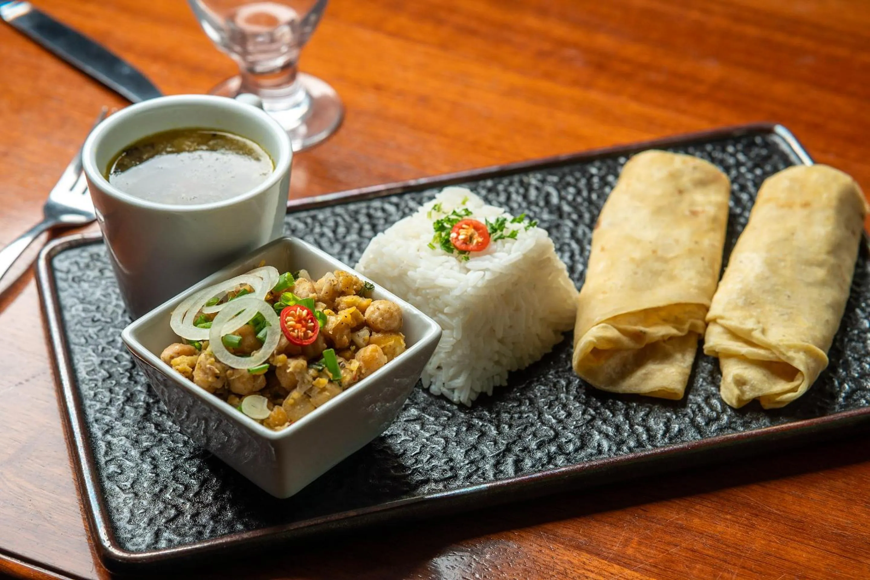 Food in Grand Coastal Hotel