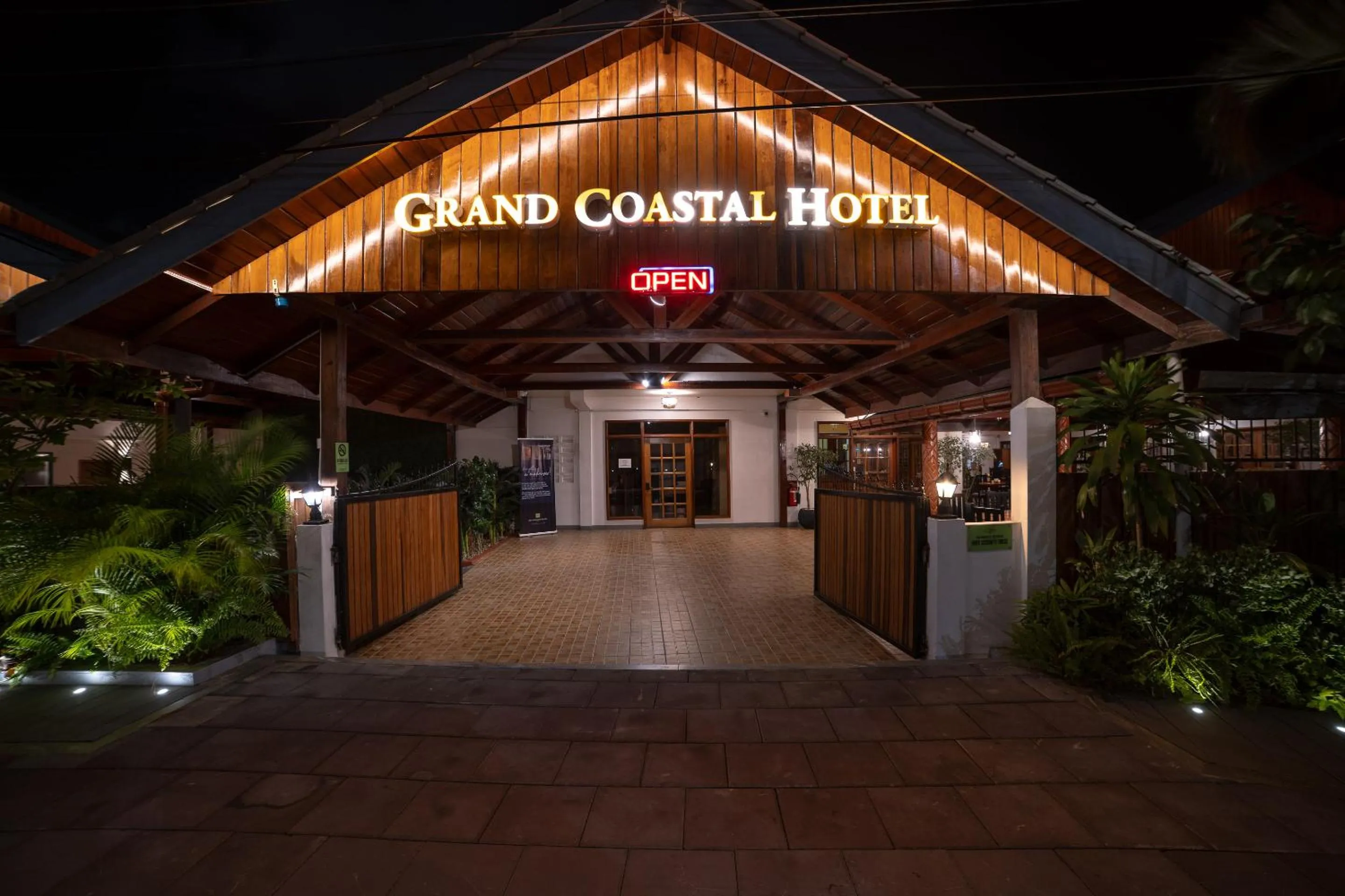 Facade/entrance in Grand Coastal Hotel