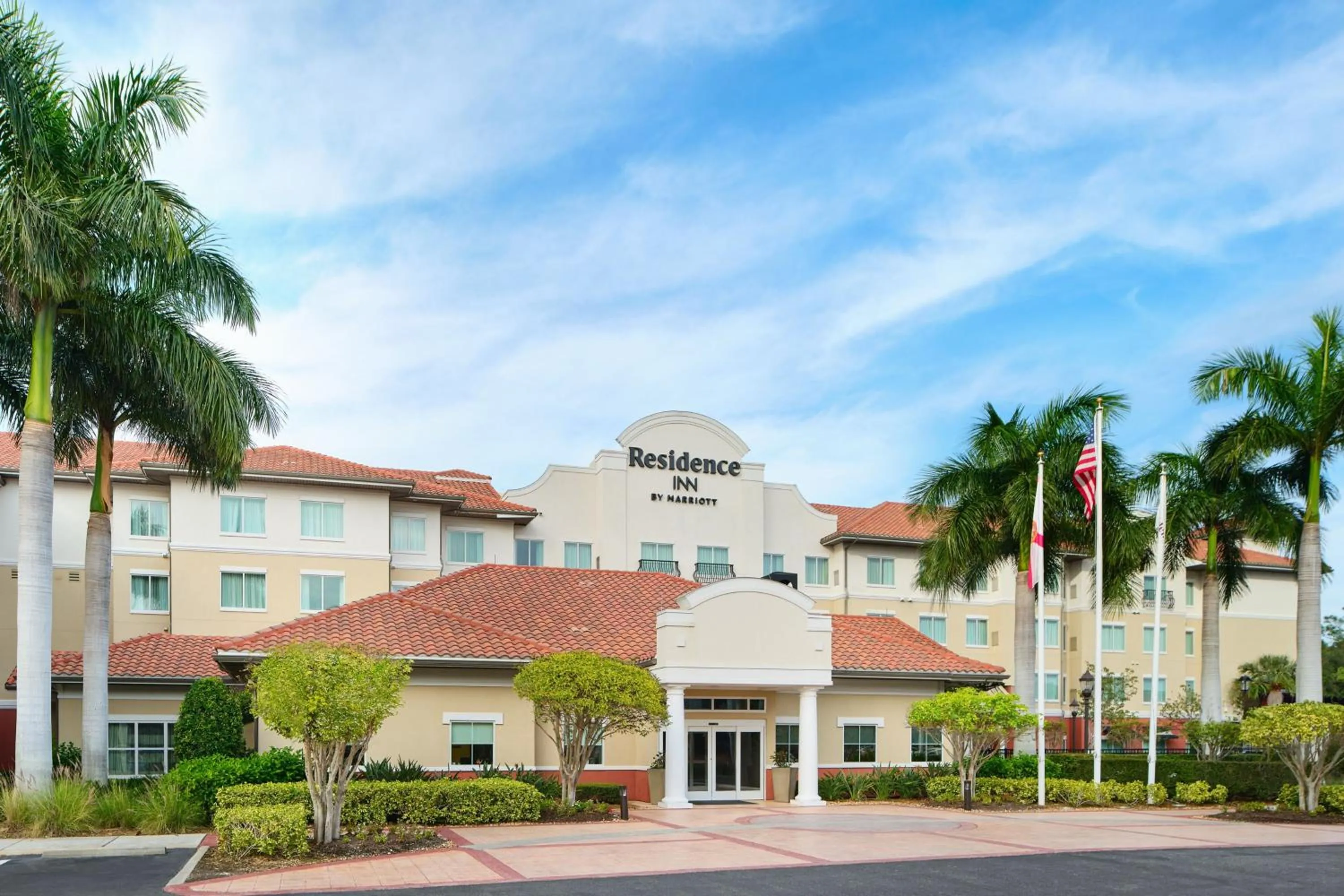 Property building in Residence Inn by Marriott Fort Myers at I-75 and Gulf Coast Town Center