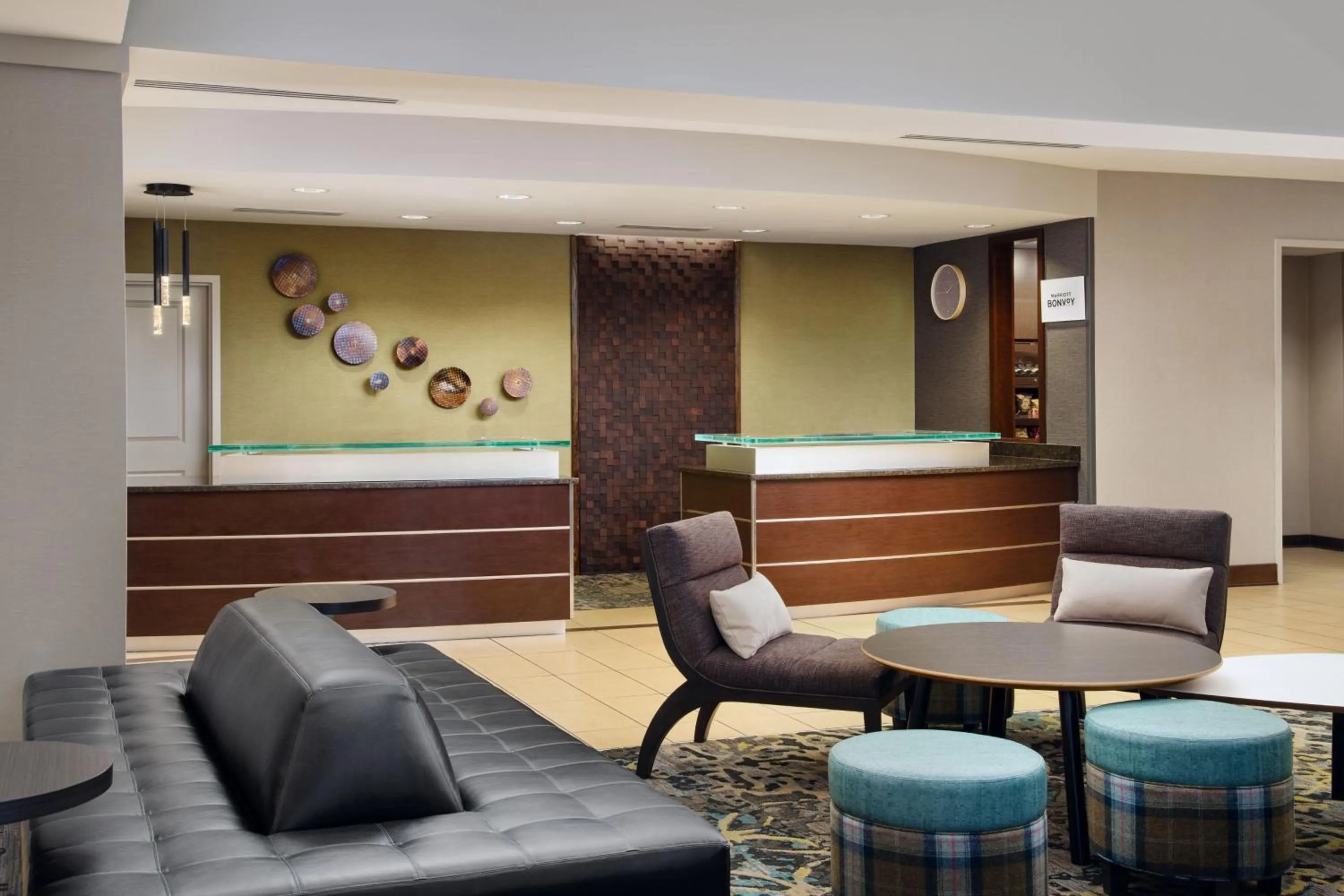Lobby or reception in Residence Inn by Marriott Fort Myers at I-75 and Gulf Coast Town Center