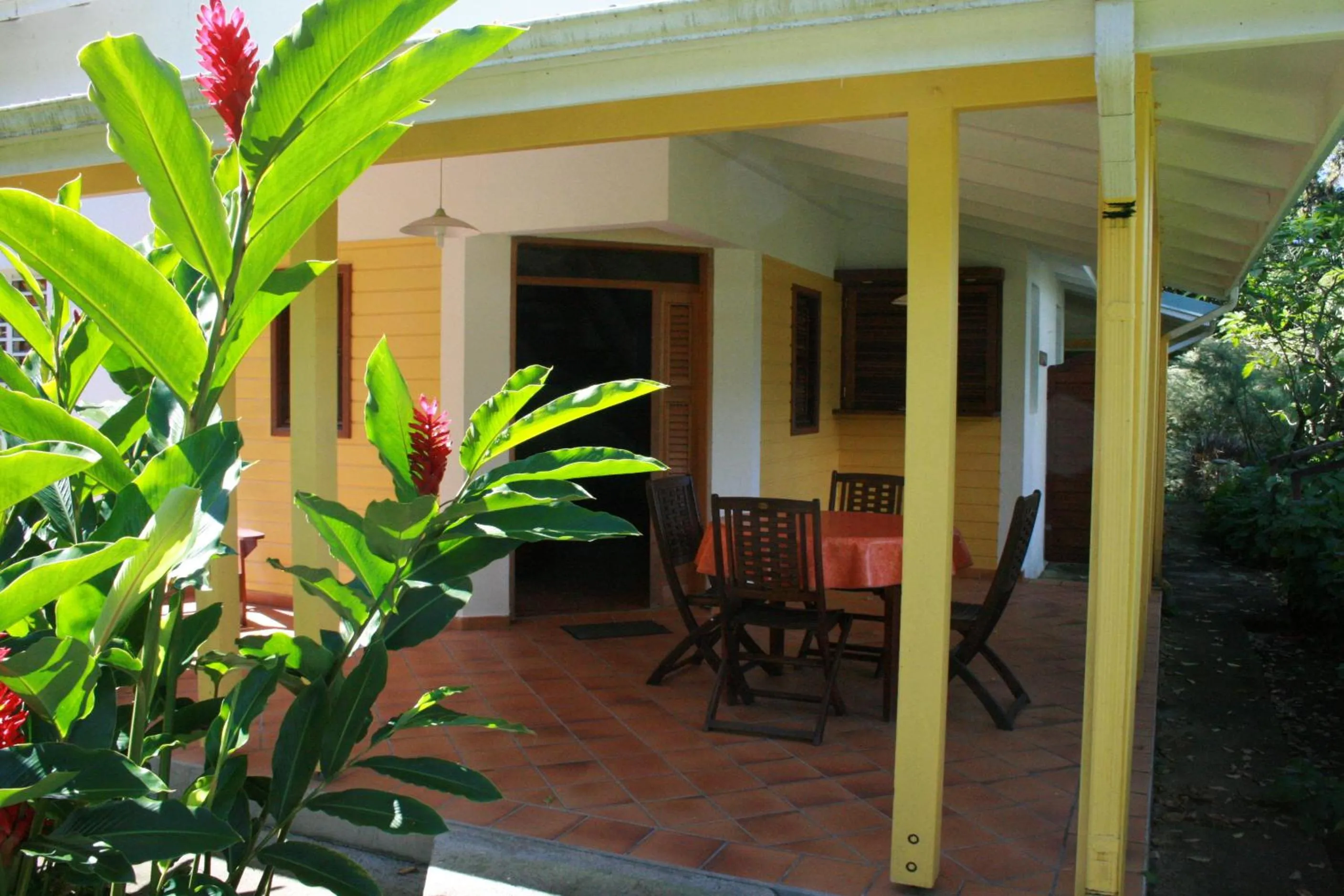 Patio in Les Cycas