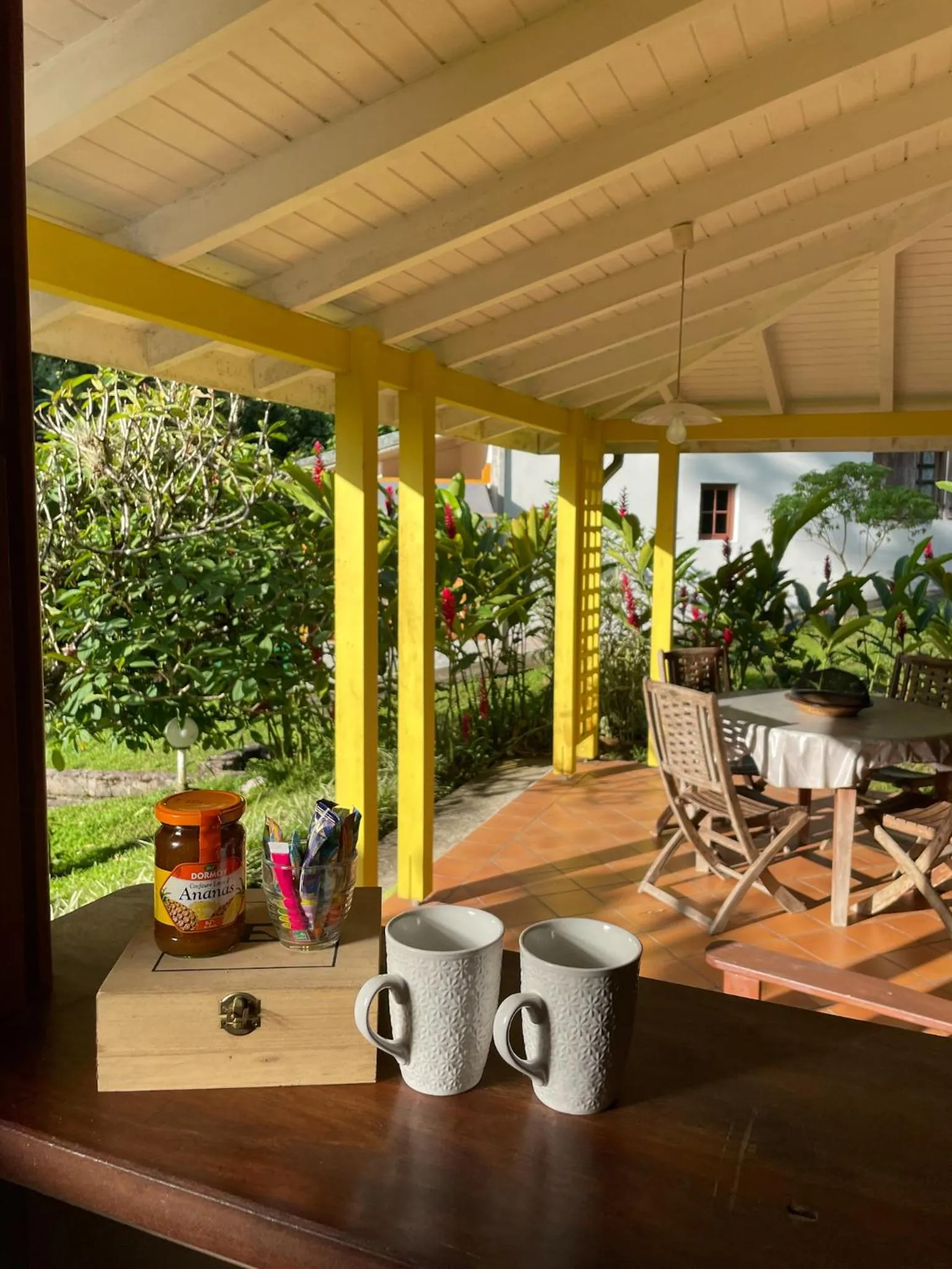 Patio in Les Cycas