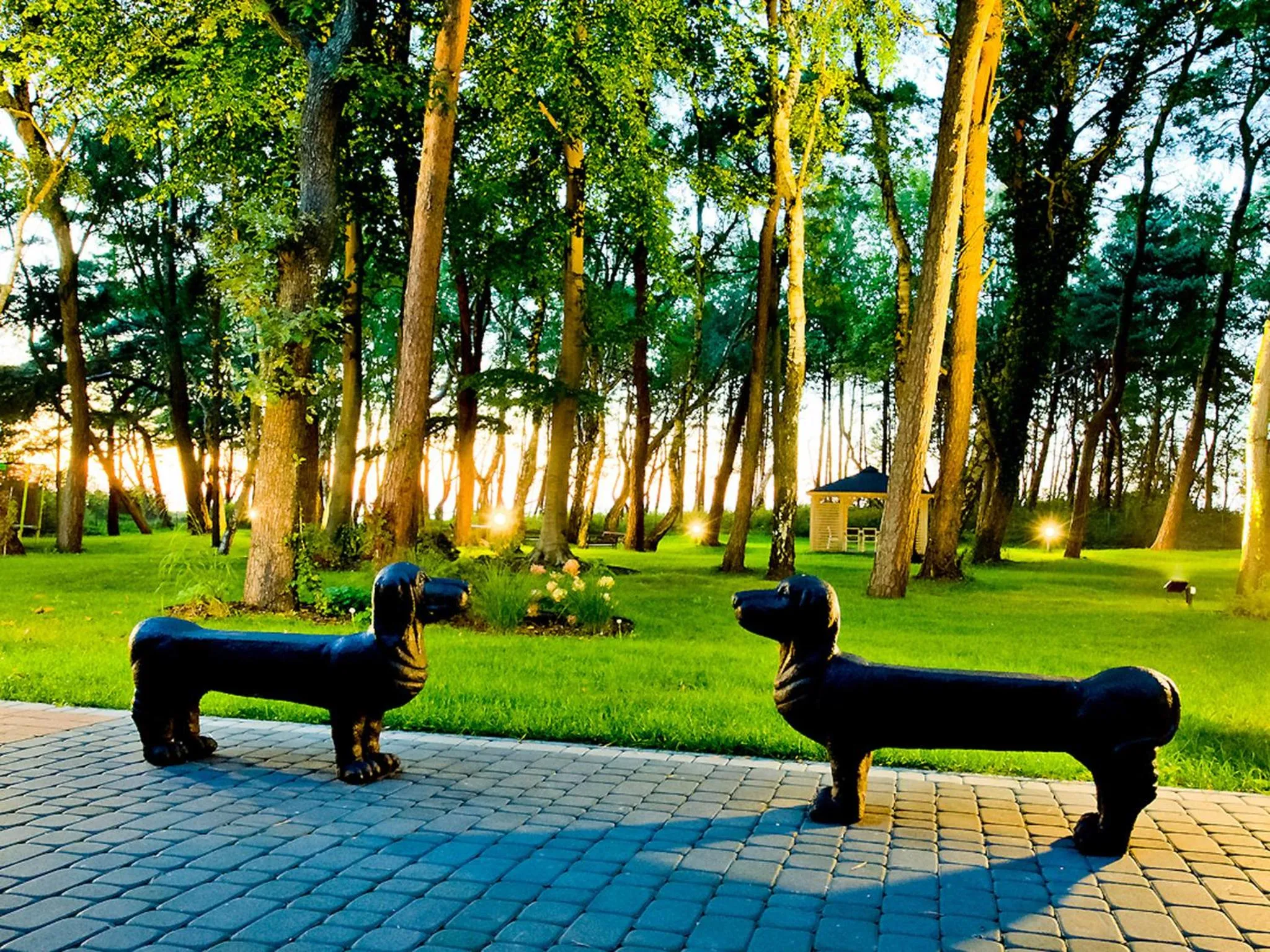 Decorative detail in Borgata