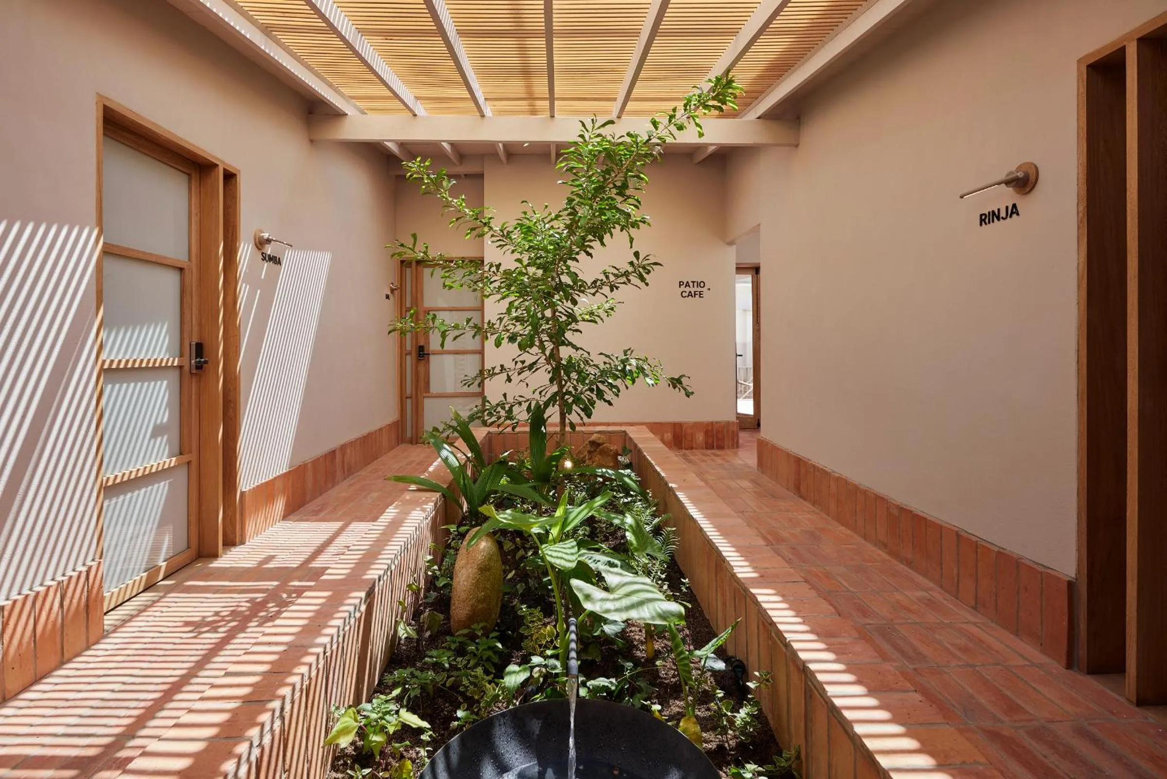 Patio in Antipoda Hotel Boutique