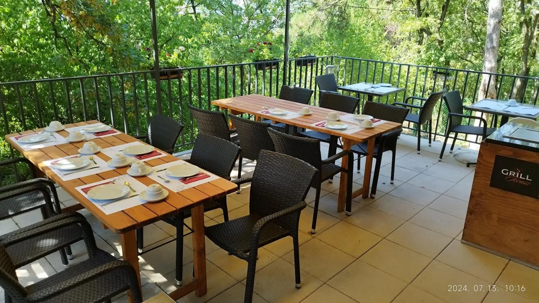 Balcony/Terrace in Hotel Therapia