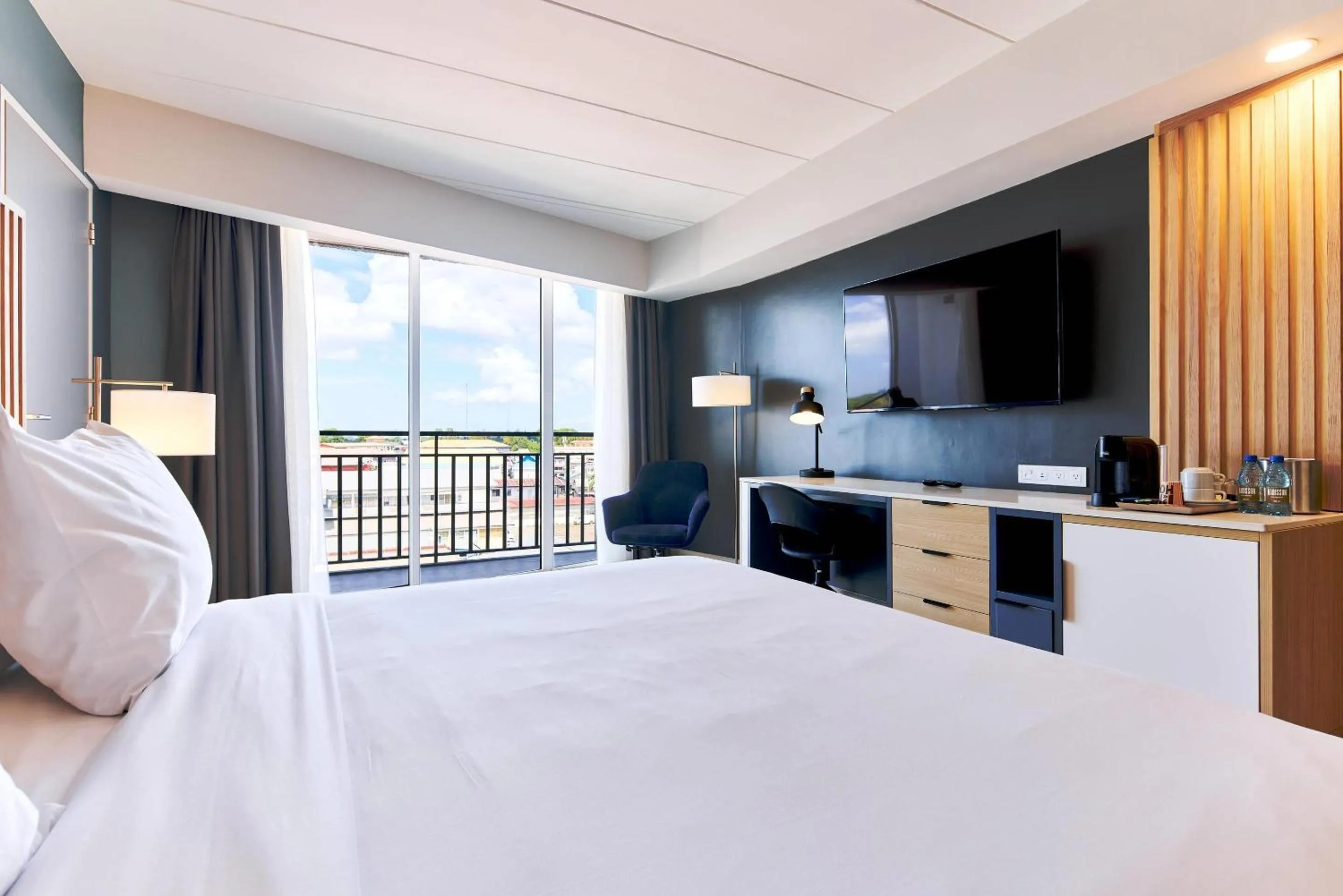 Bedroom, Bed in Radisson Hotel Paramaribo