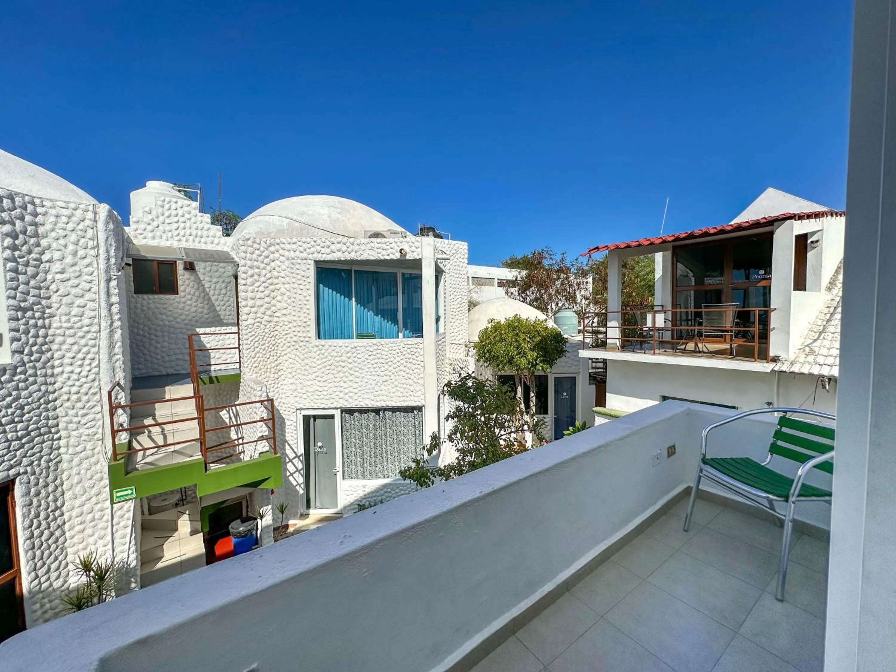 Balcony/Terrace in Hotel Allende