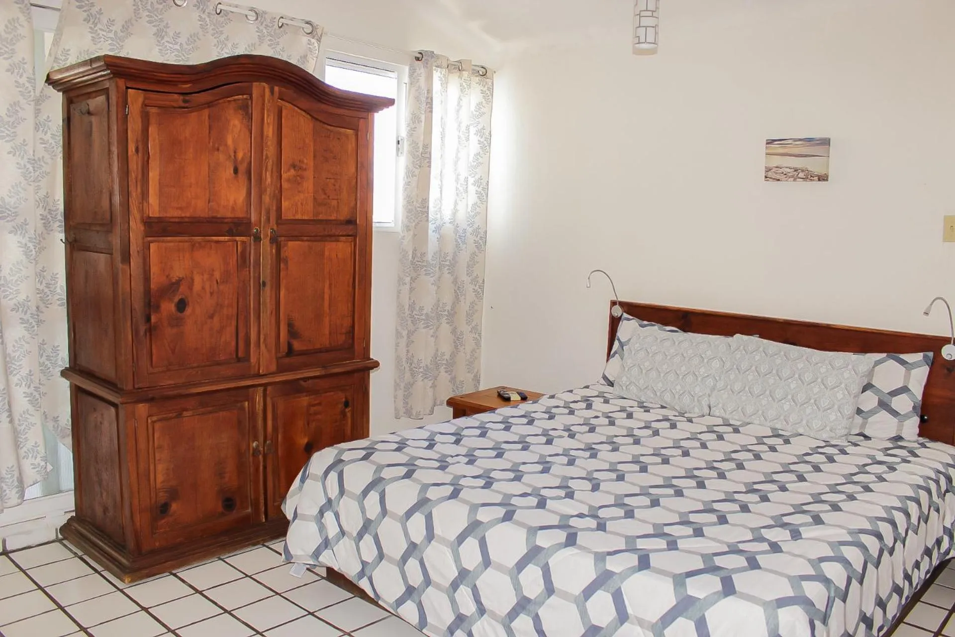 Bed in Hotel Allende