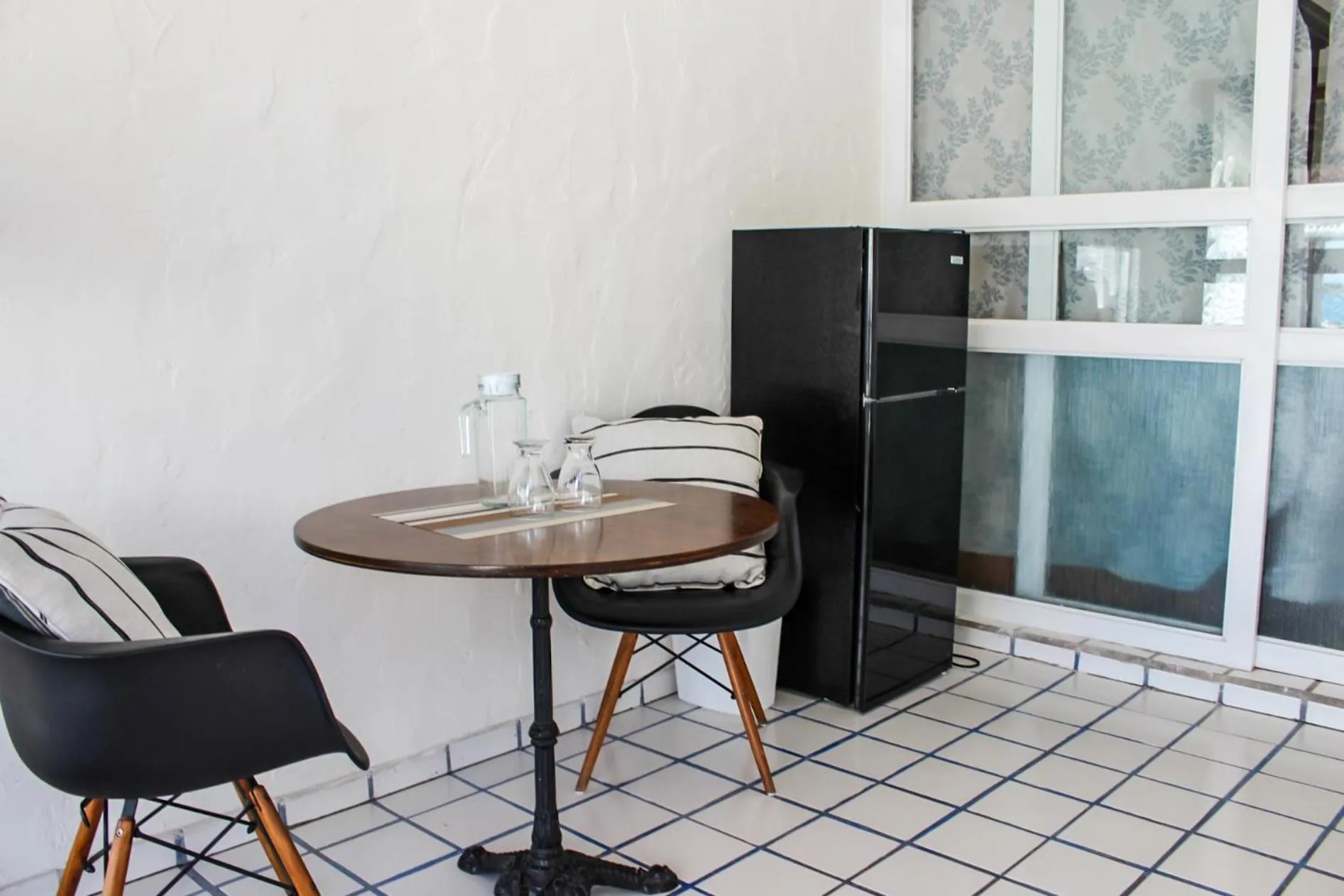 Dining area in Hotel Allende