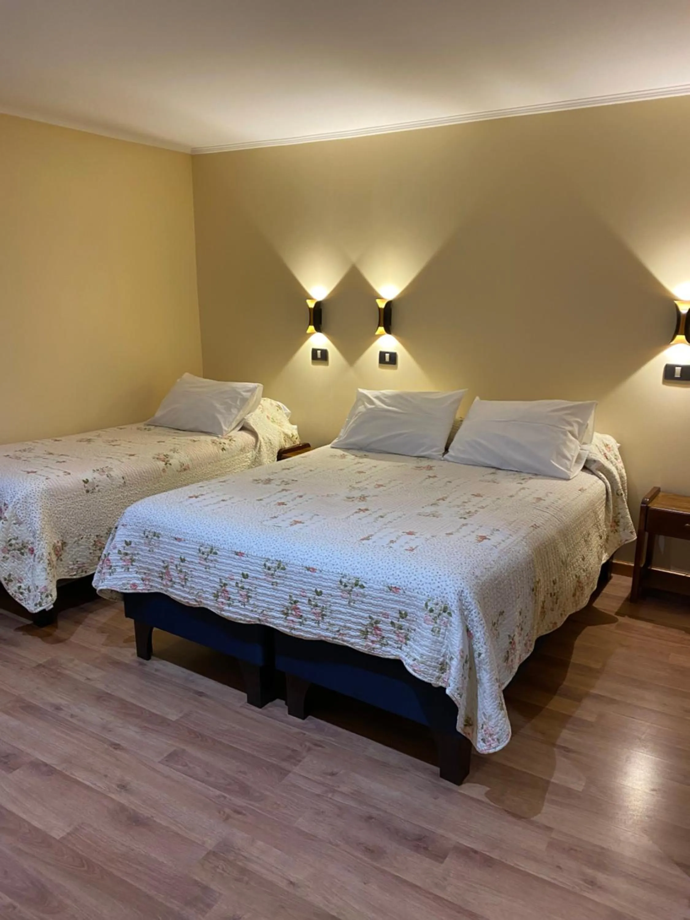 TV and multimedia, Bed in Hostal Graciela