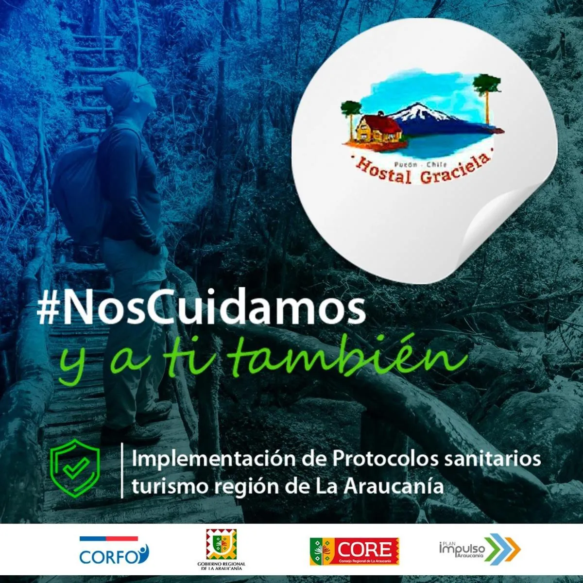 Logo/Certificate/Sign in Hostal Graciela