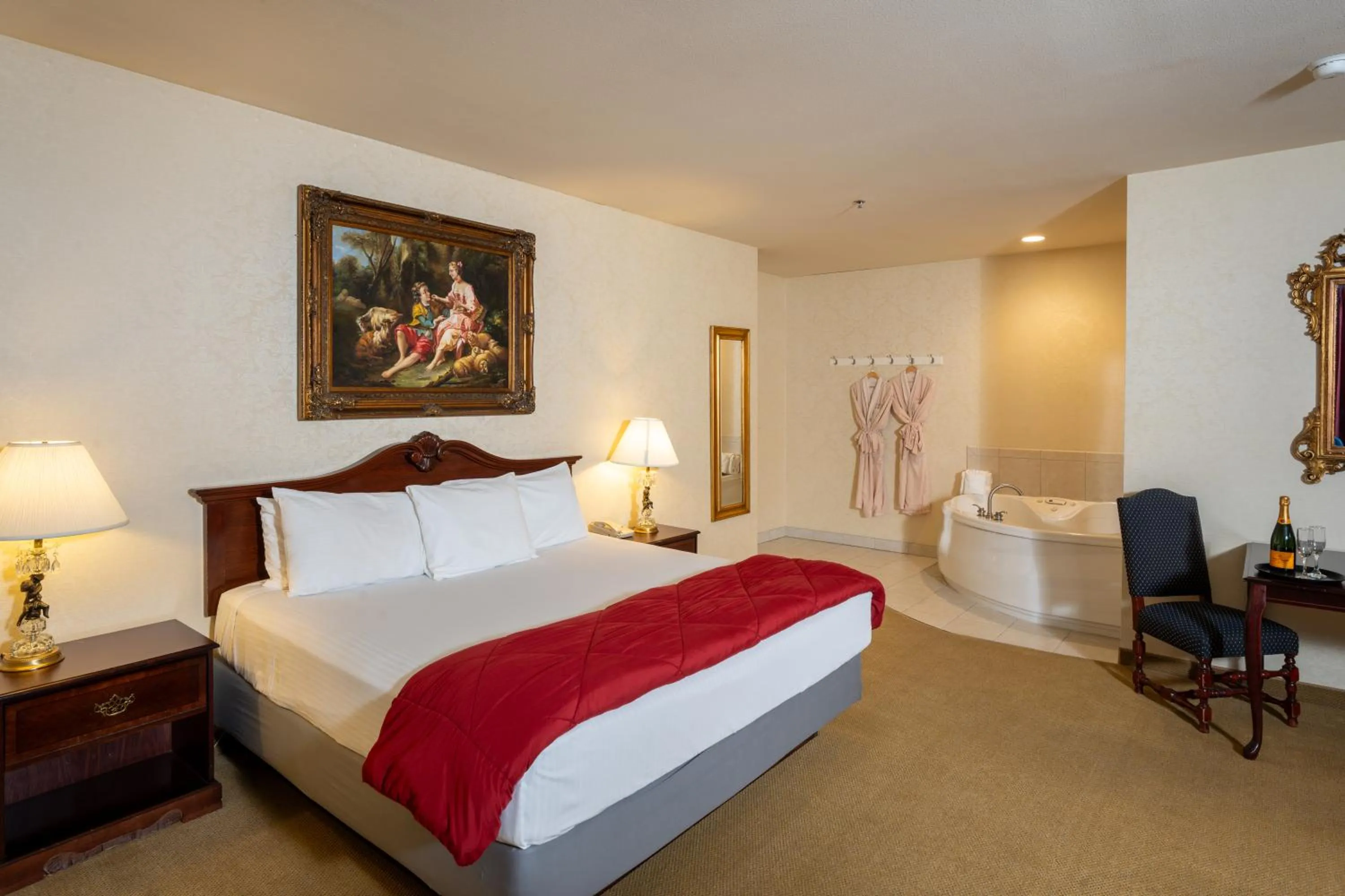 Bed in Silverland Inn