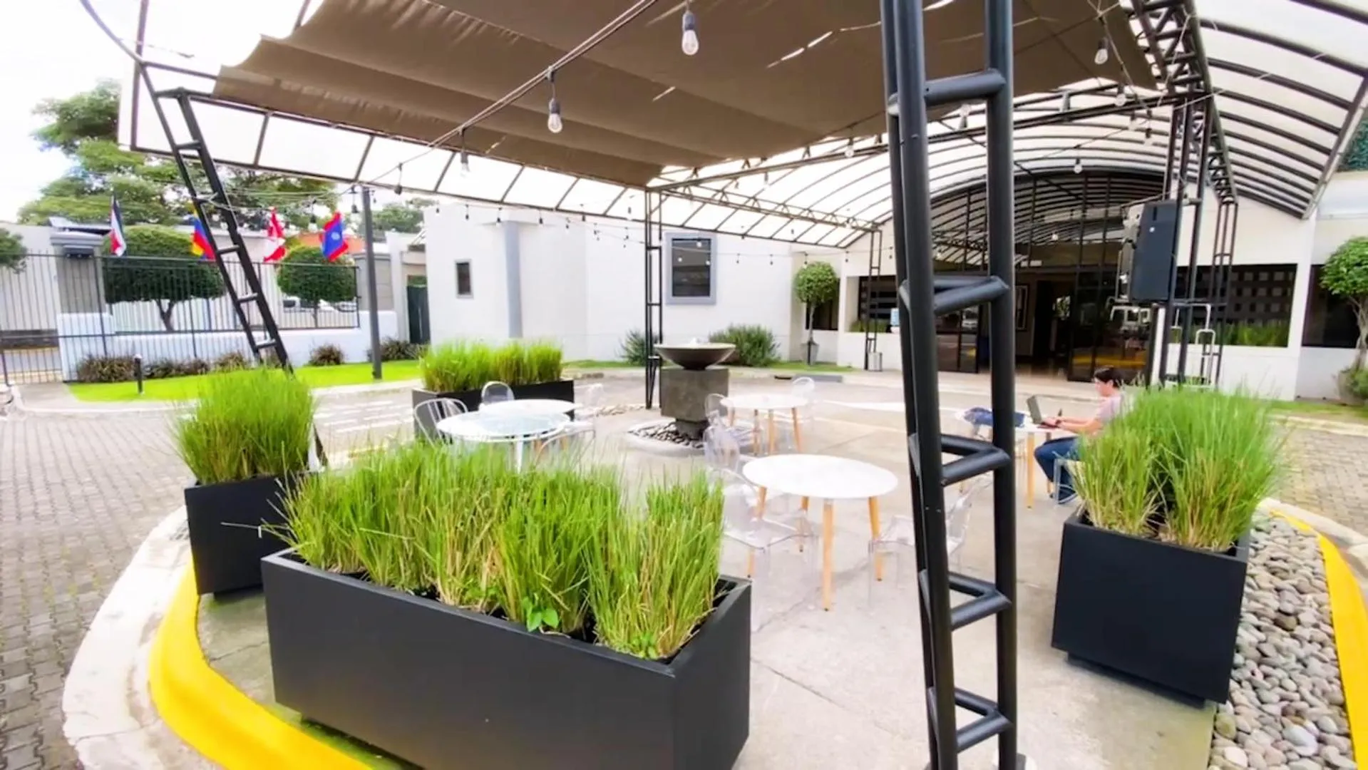 Balcony/Terrace in Parque del Lago Boutique Hotel