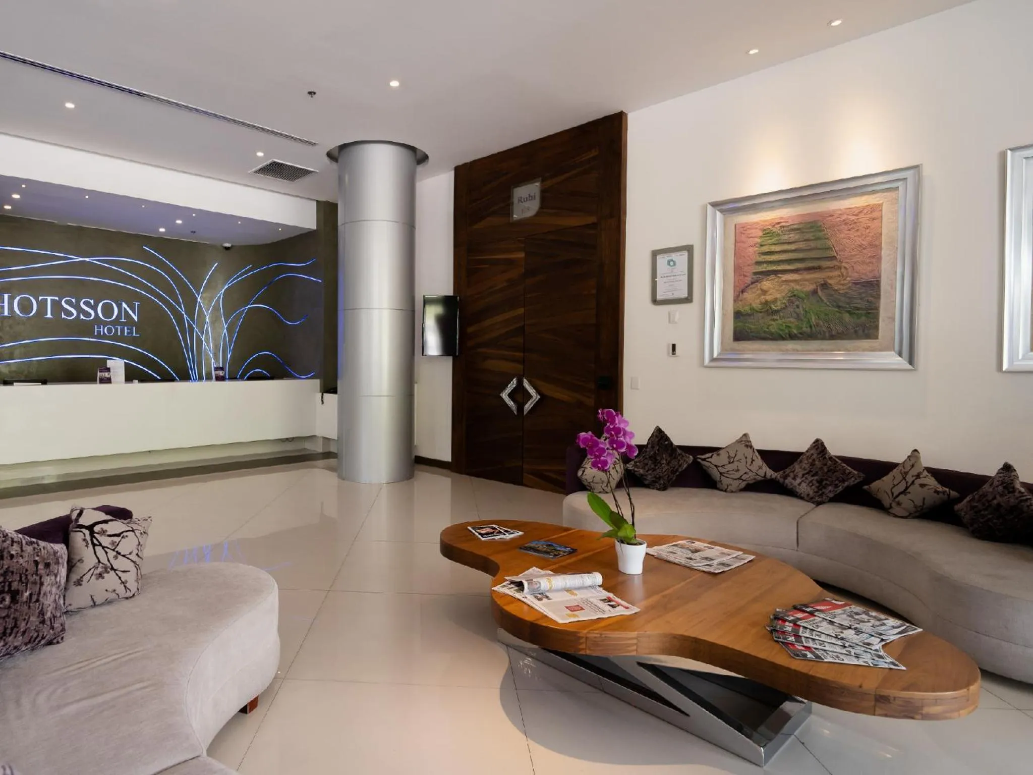 Lobby or reception in HS HOTSSON Hotel Queretaro