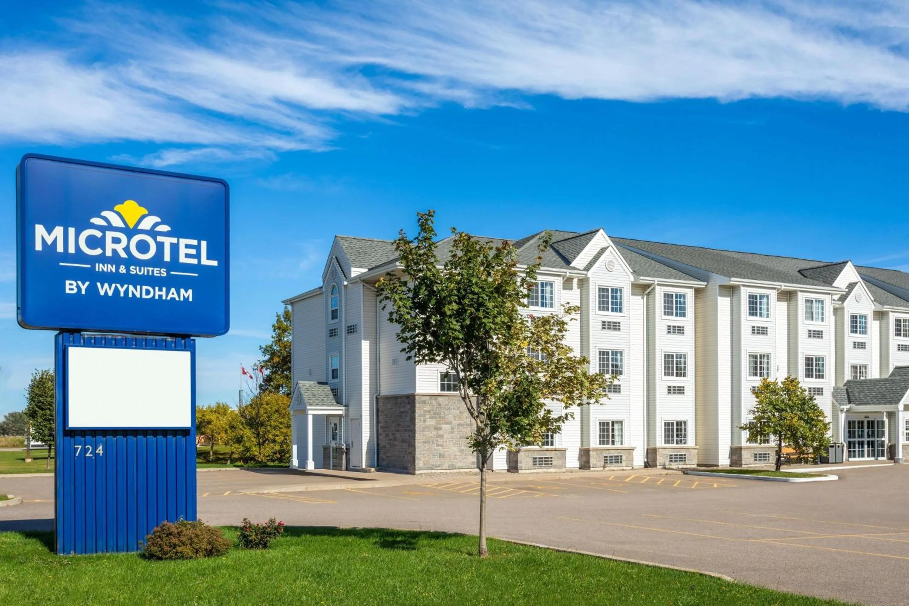 Property building in Microtel Inn & Suites Sault Ste. Marie