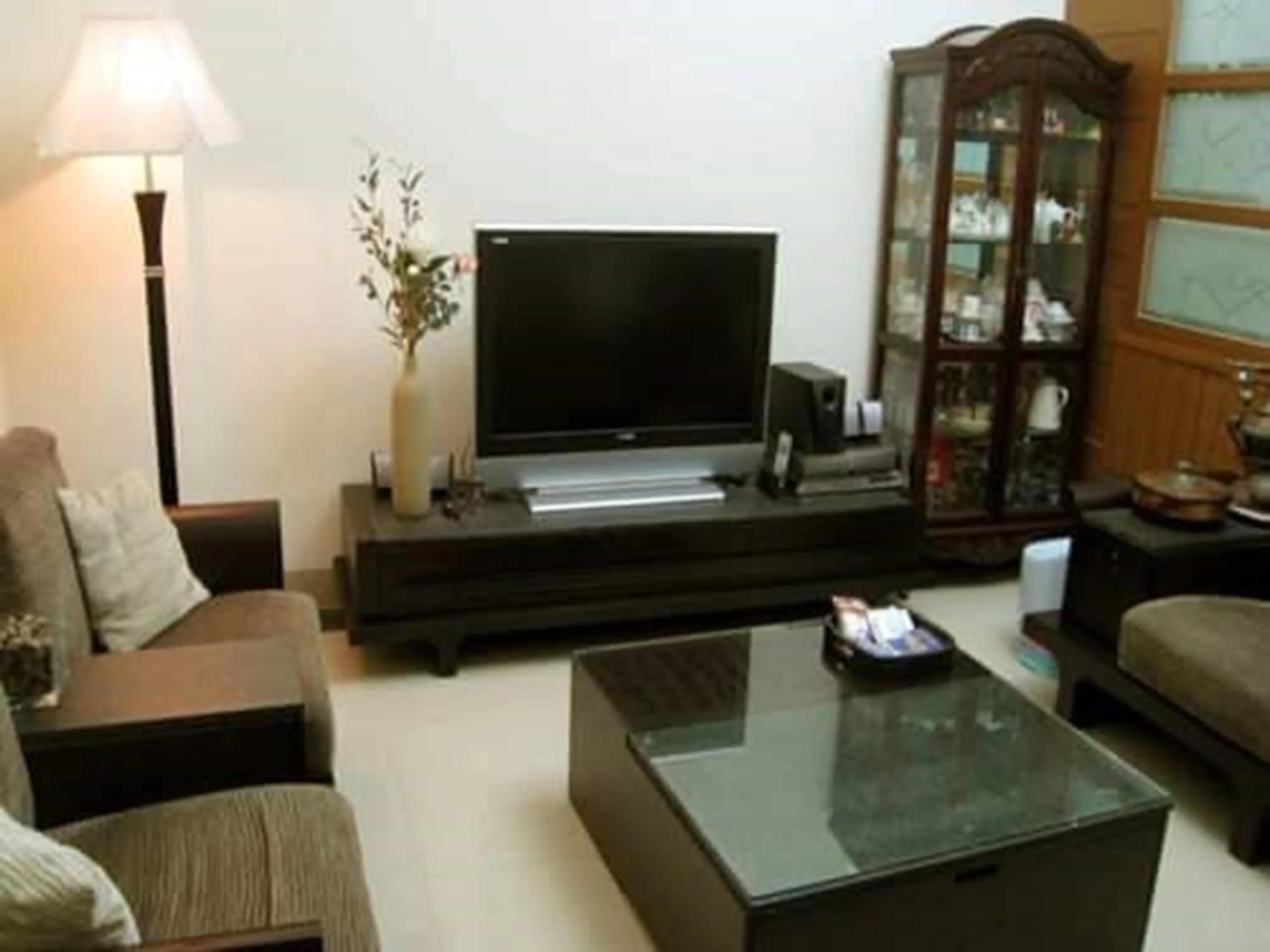 Living room in 水悅雅築民宿 Shuiyue Guest House