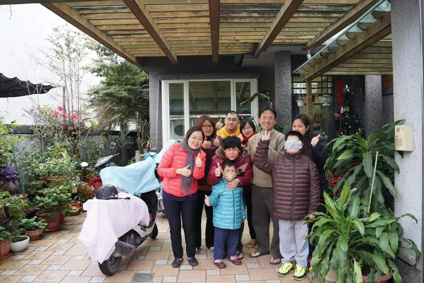 People in 水悅雅築民宿 Shuiyue Guest House