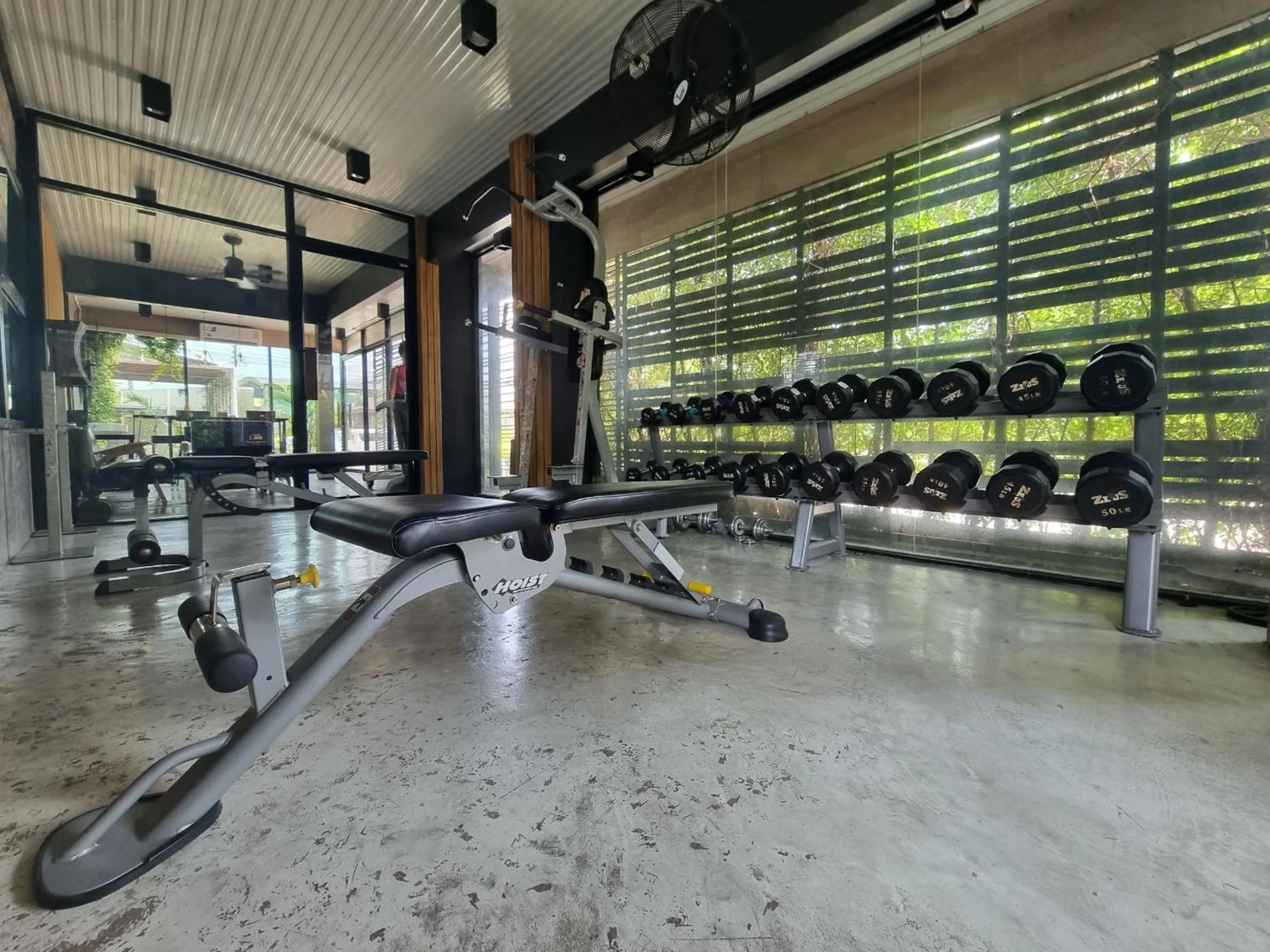 Fitness centre/facilities in Golden House Hotel Sakaeo