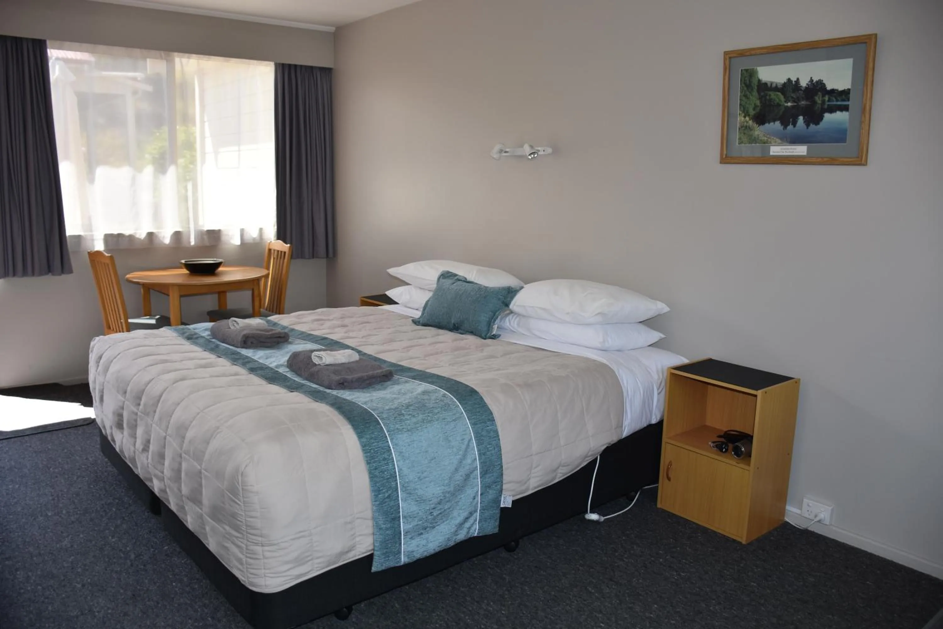 Bedroom, Bed in Roxburgh Motels