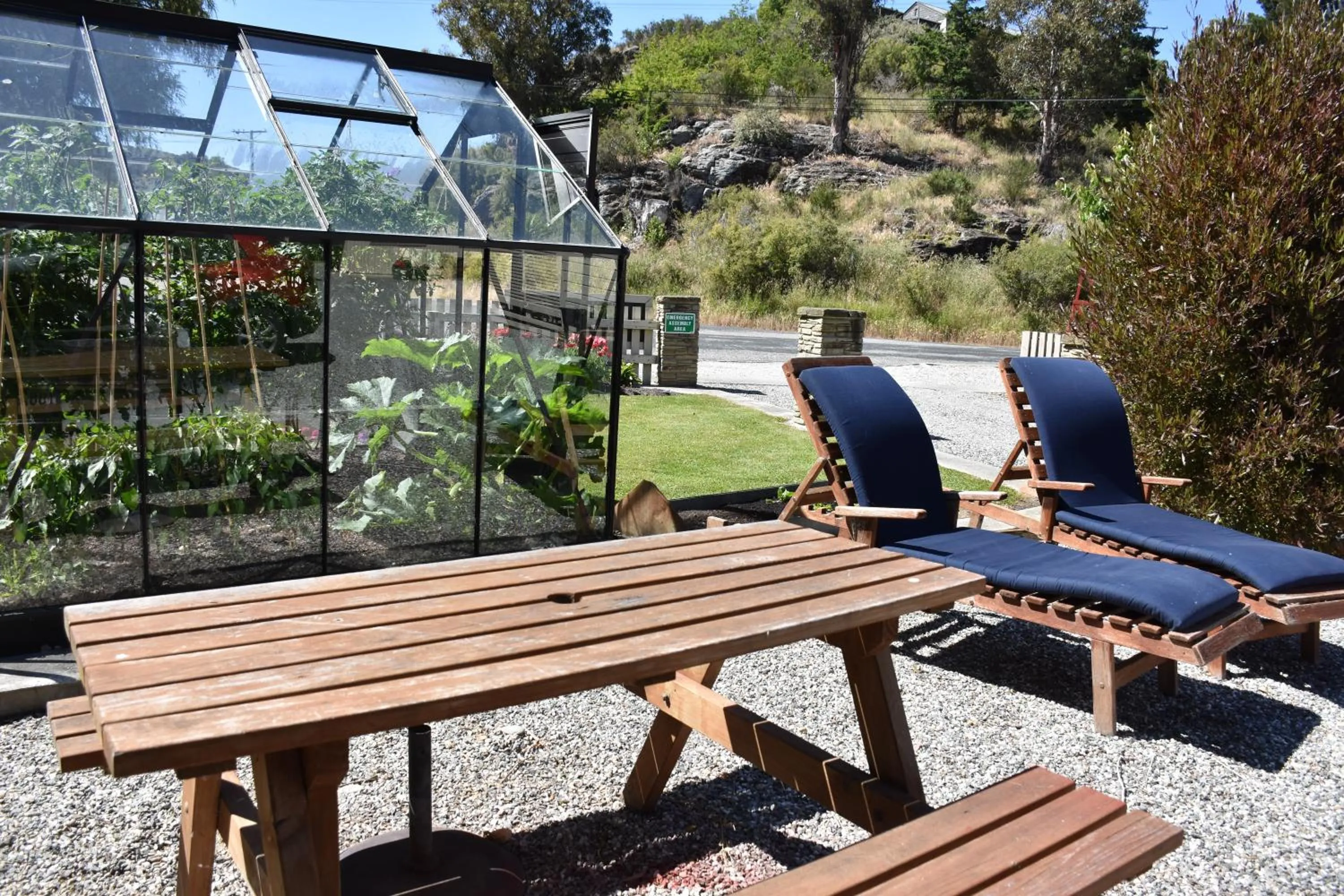 Garden in Roxburgh Motels