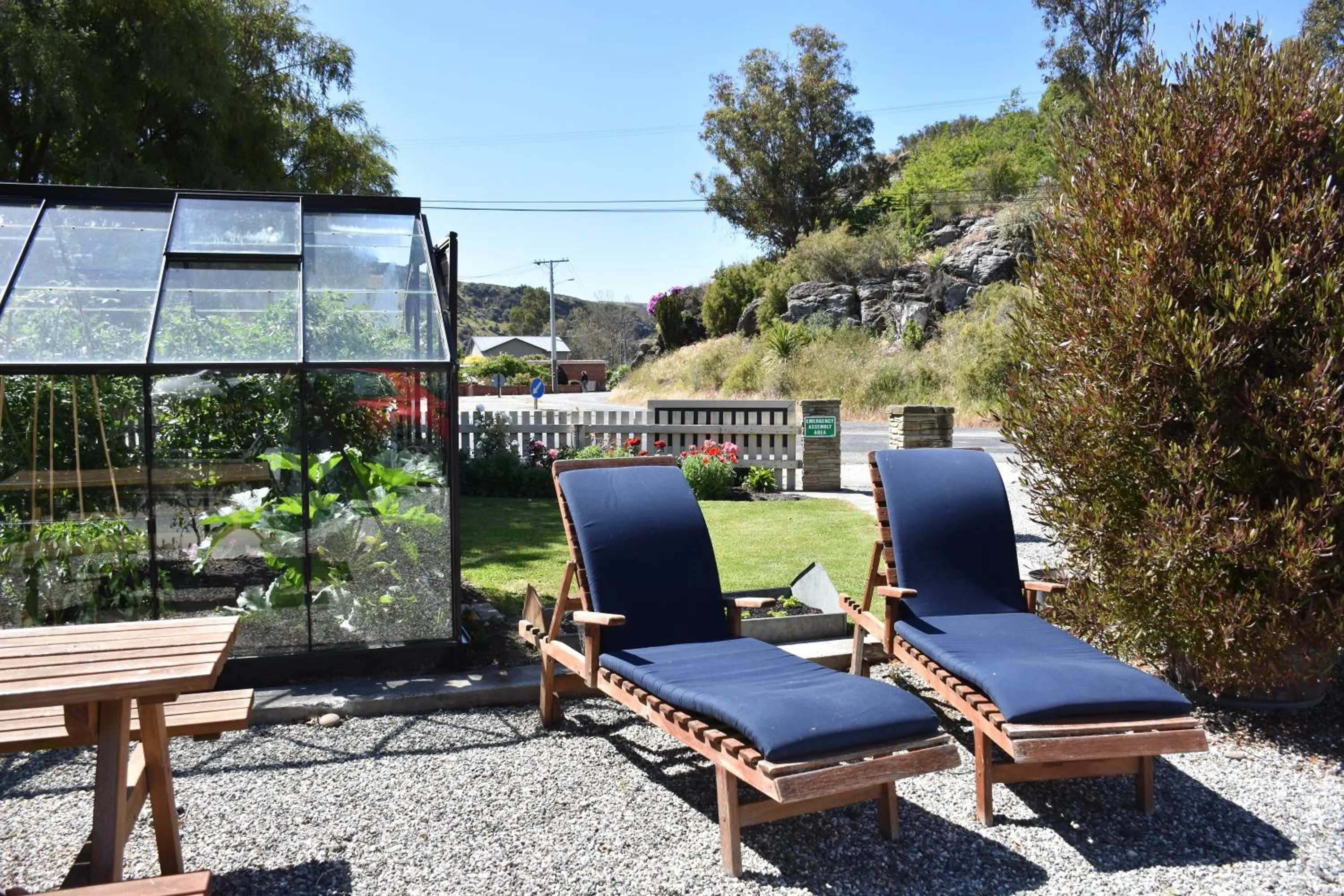 Garden in Roxburgh Motels