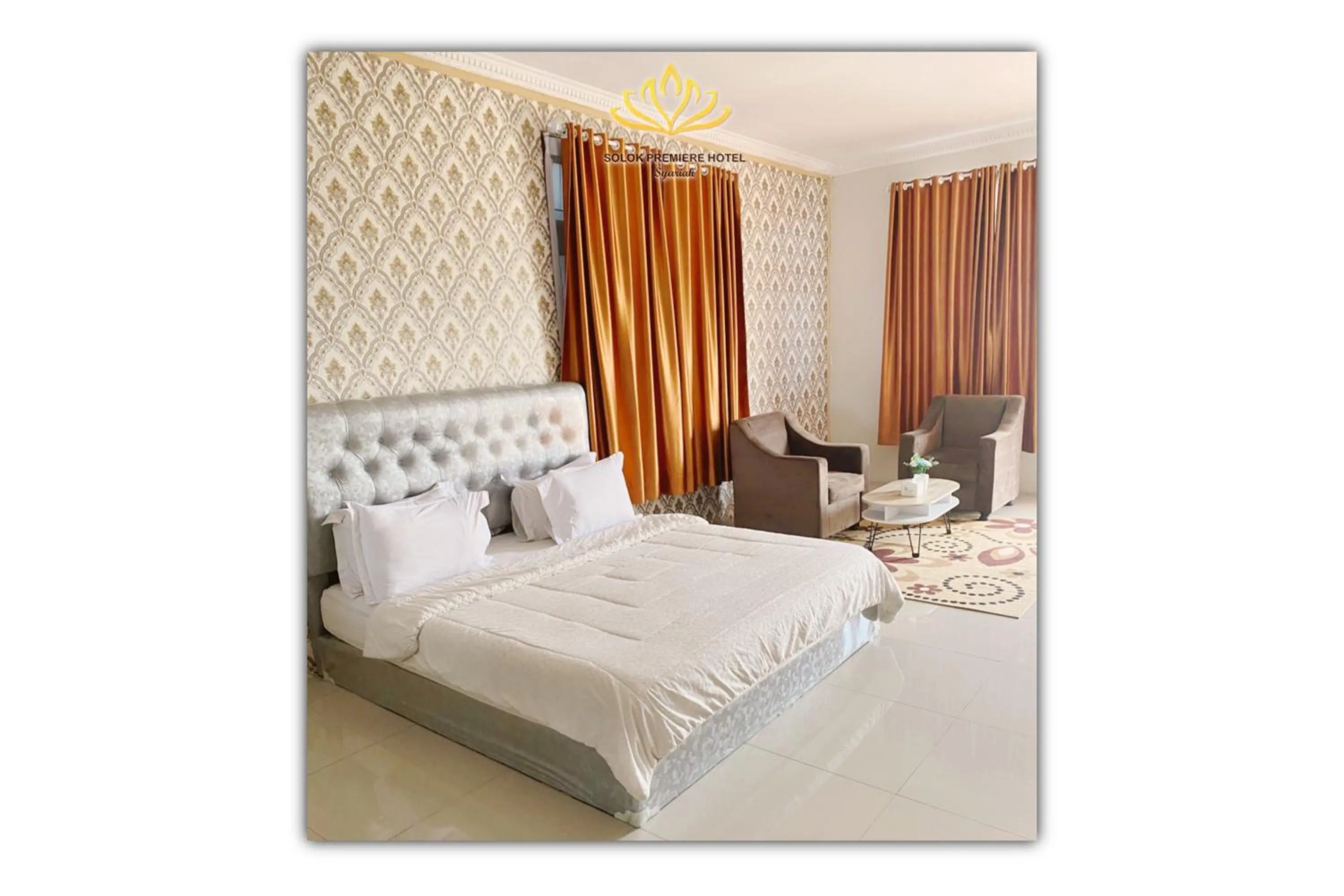 Bed in Solok Premier Hotel