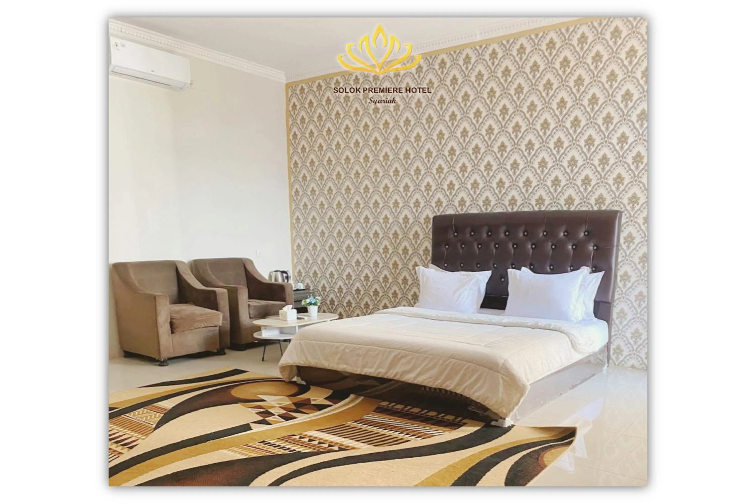 Bed in Solok Premier Hotel