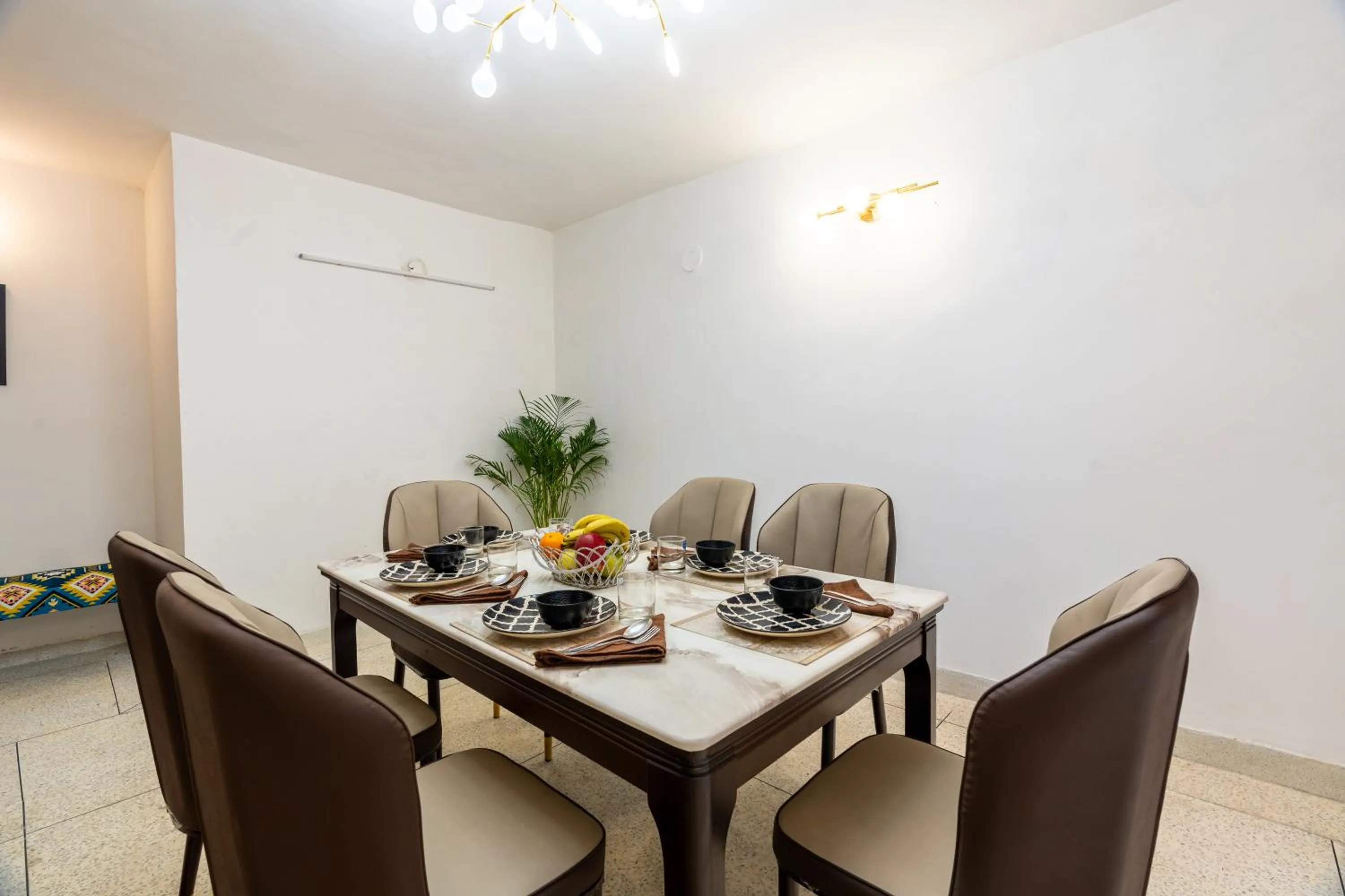 Dining area in Homlee-Excellency Large 4BHK-South Delhi- NFC