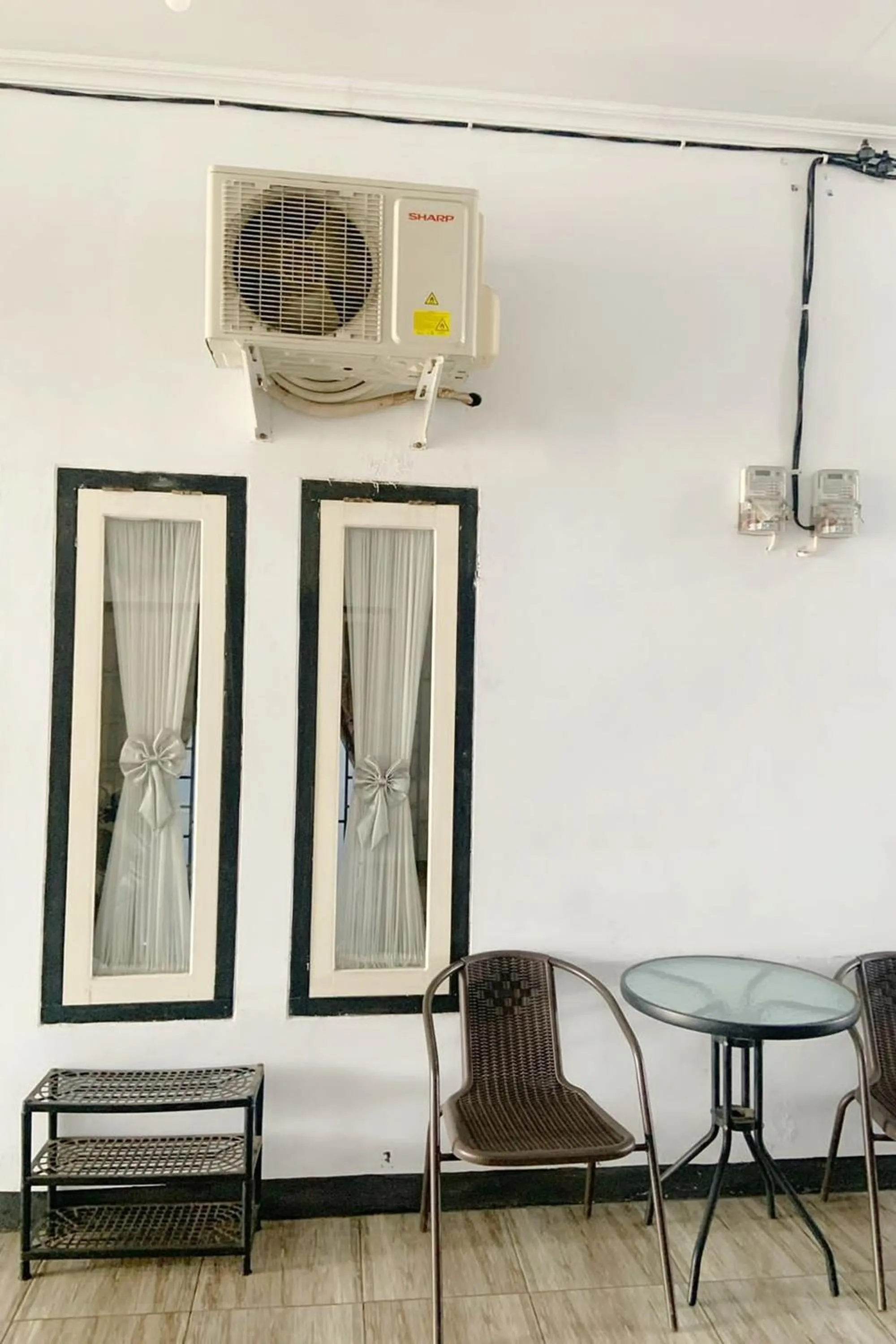 Seating area in Pondokan Guest House Rinjani Syariah