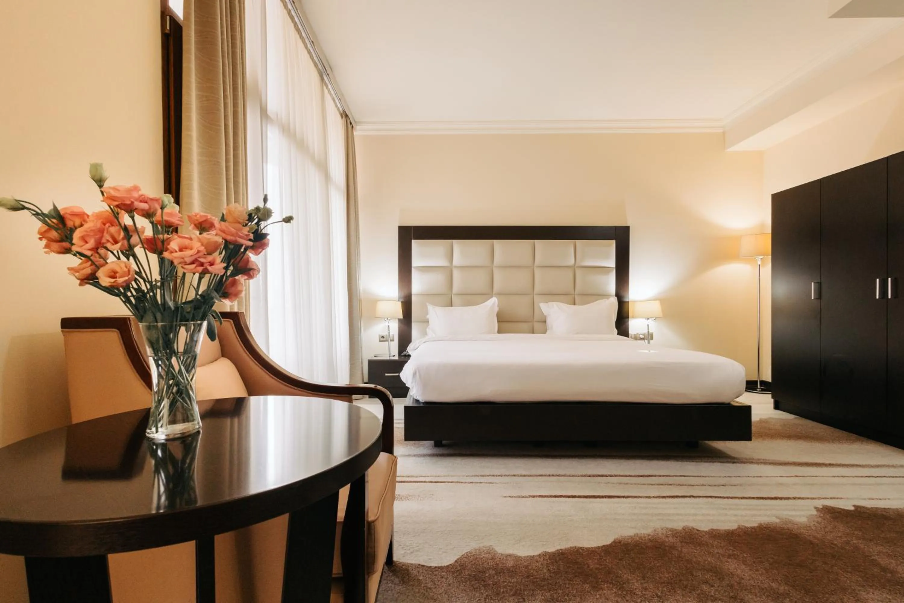 Bed in Paris Hotel Yerevan